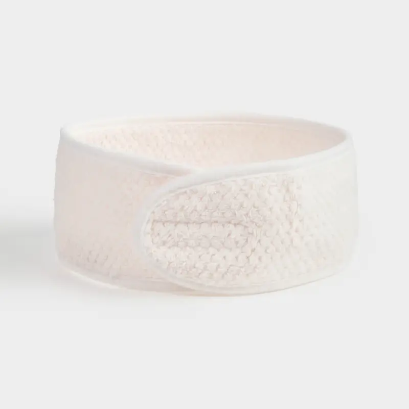 Шашқа арналған резеңке, 56х9 см, флис, Velcro, сүт түстес, Ratine
