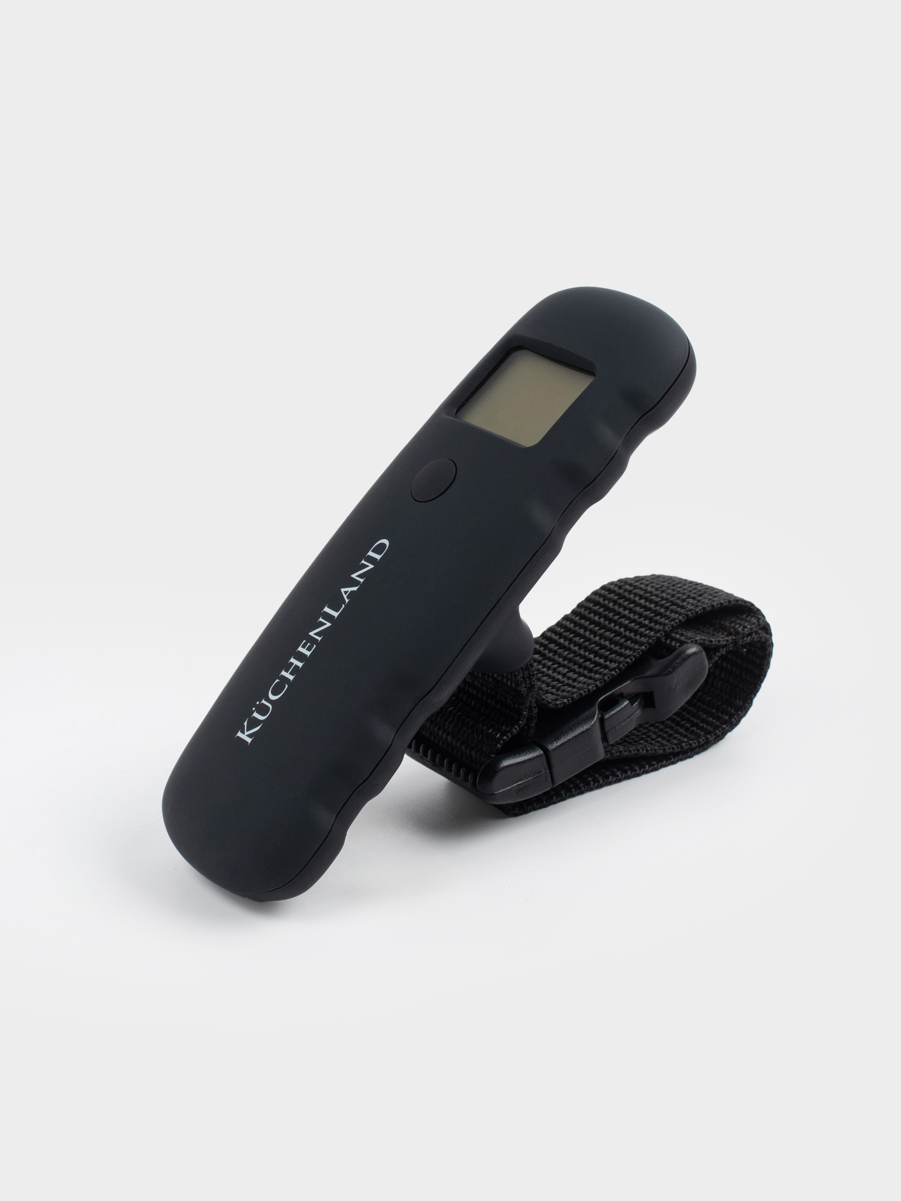 Весы для багажа, 12 см, электронные, пластик, черные, Travel, image-1