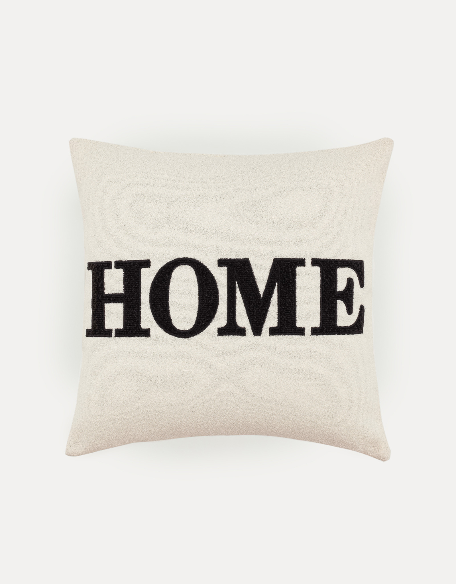 Подушка декоративная, 45х45 см, полиэстер, молочная, Home deco, image-0