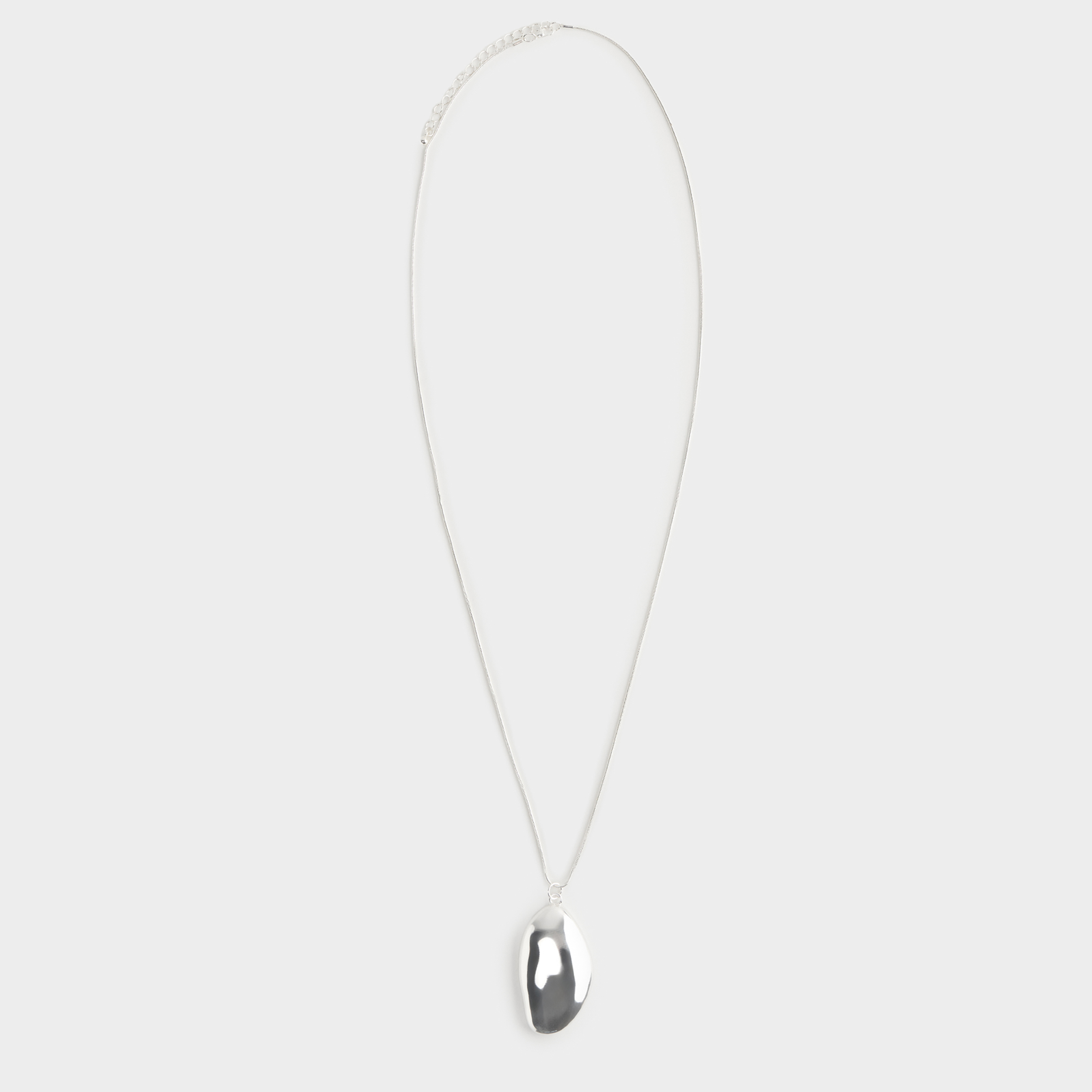 Шынжыр, 80 см, аспасы, металл, күміс, Салпыншақ, Jewelry