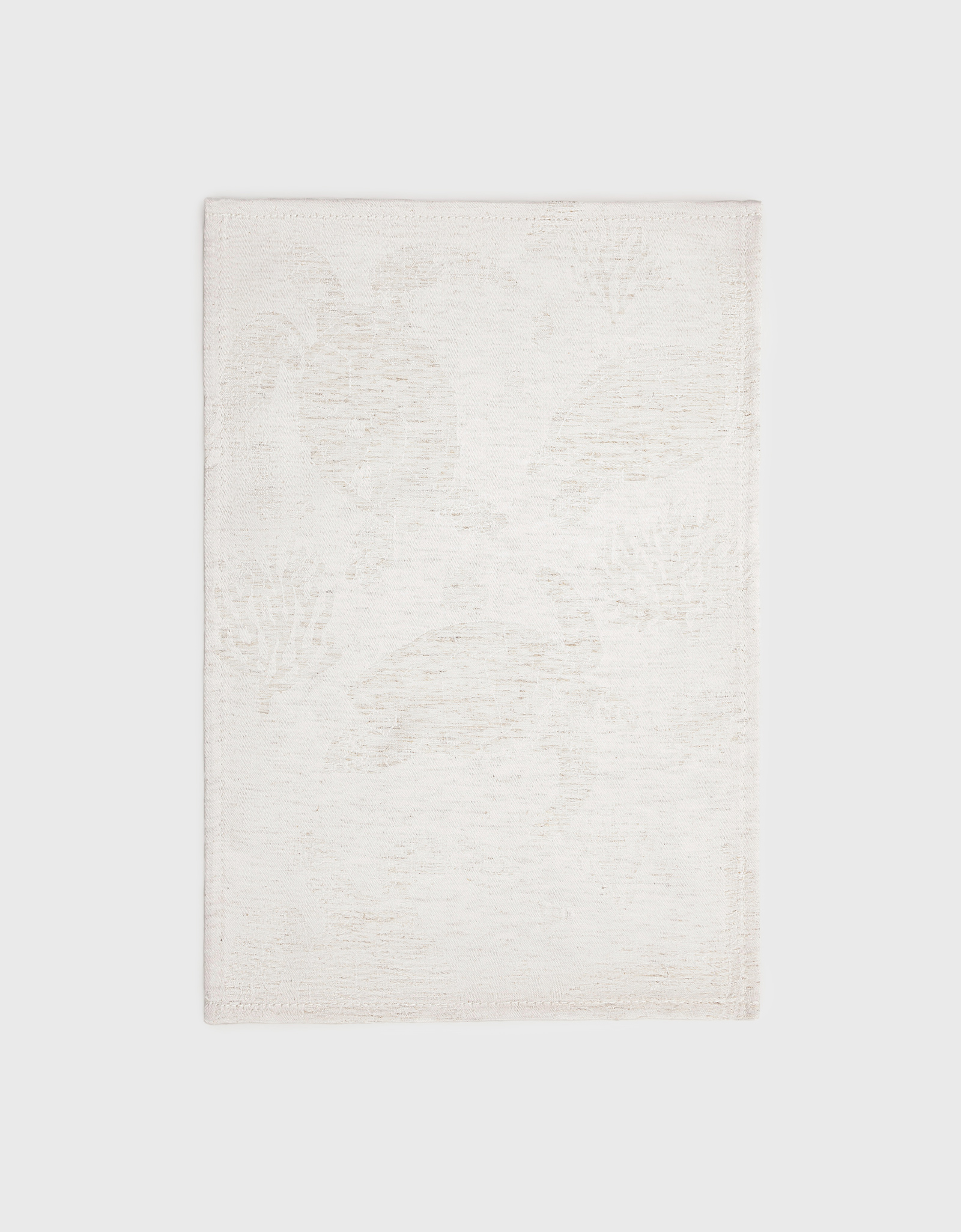 Салфетка под приборы, 30x45 см, жаккард, полиэстер/лен, бежевая, Черепахи, Marine turtles, image-0