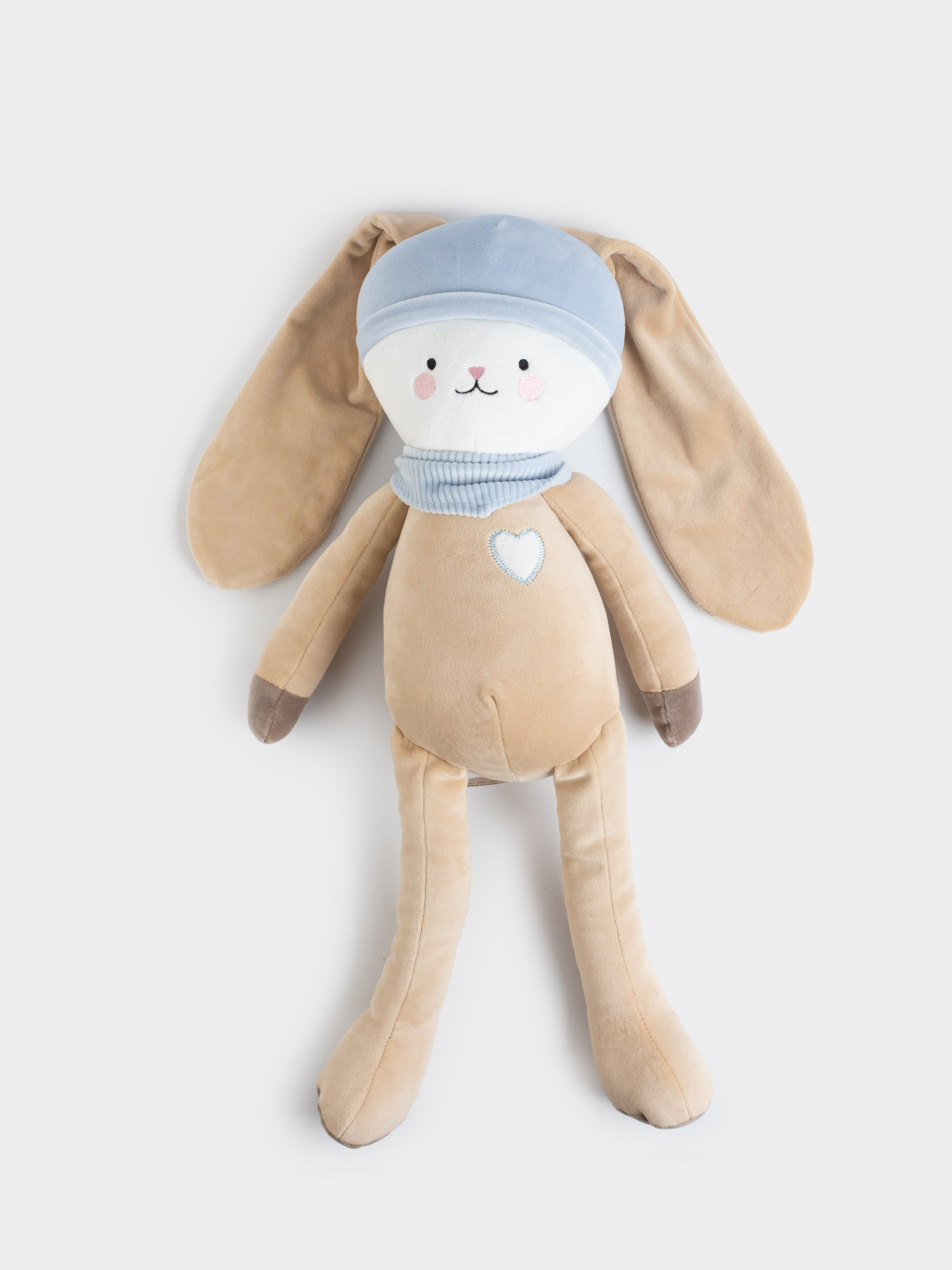 Ойыншық, 30 см, жұмсақ, полиэстер, сарғылт-қоңыр, Қоян, Rabbit, image-0
