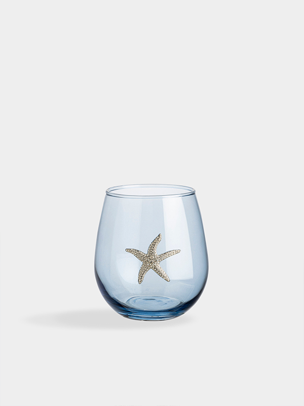 Стакан, 350 мл, Серебристая звезда, Lux elements