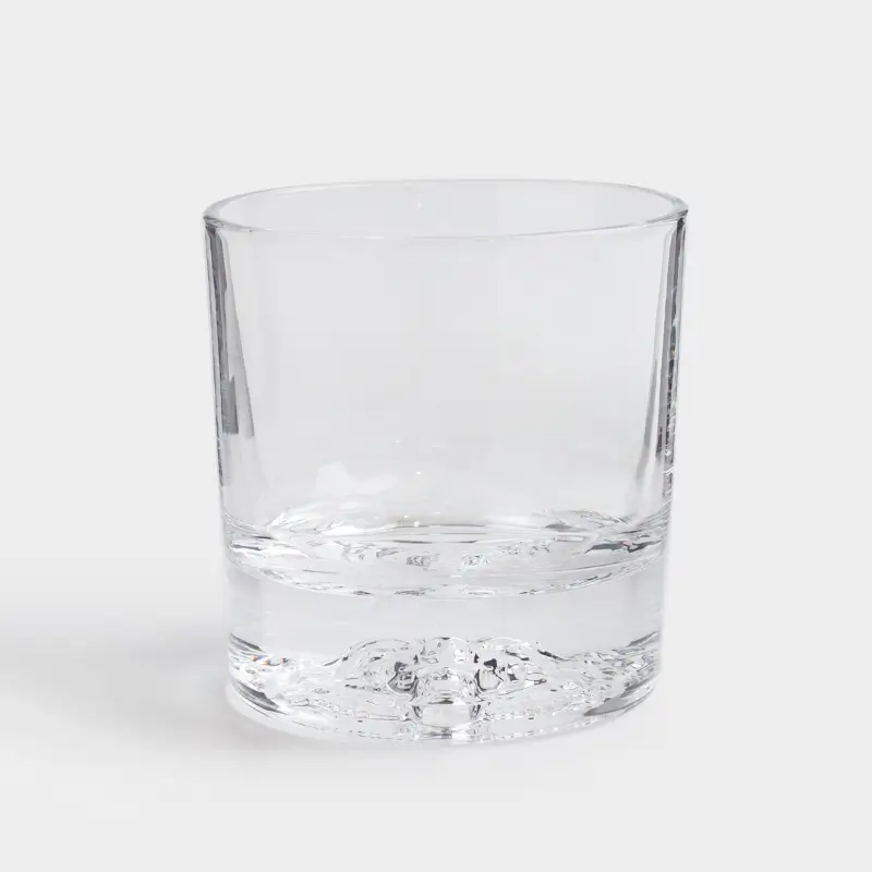 Стакан для виски, 9 см, 300 мл, стекло, Волк, Elements, image-0