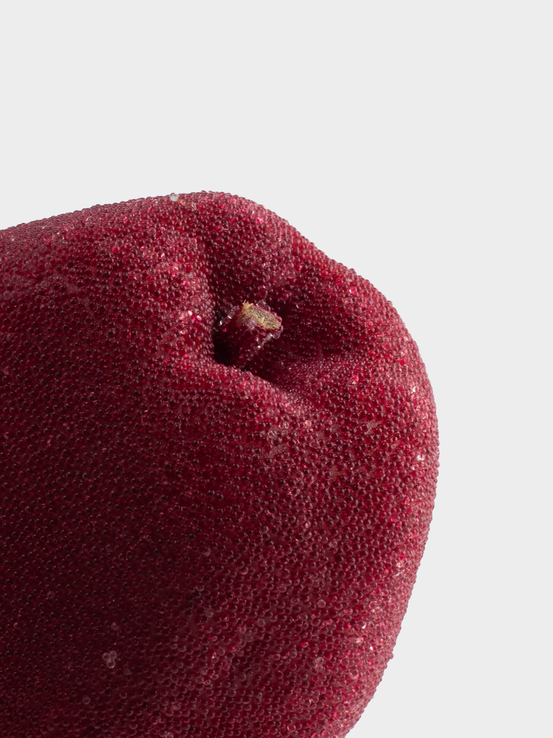 Шырша ойыншығы, 10 см, пенопласт, қызыл, Алма, Fruits, image-3