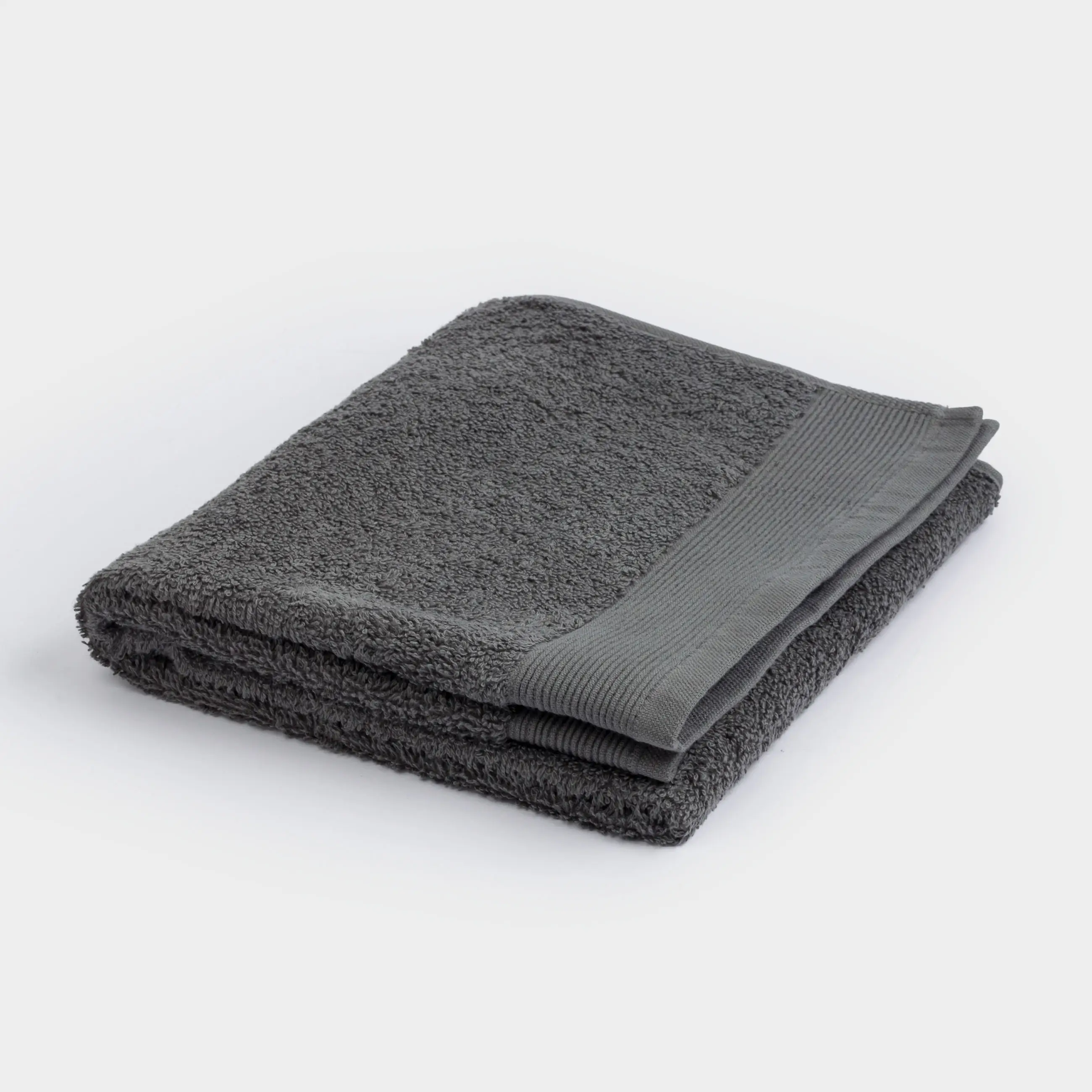 Полотенце, 50х90 см, хлопок, серое, Vari cotton