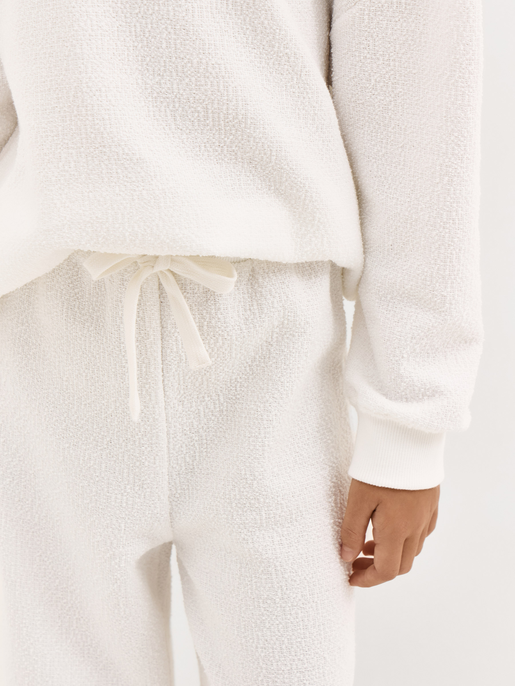 Брюки детские, для девочек, молочные, Tiziana, image-5