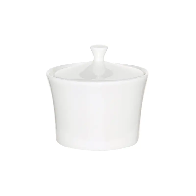 Сахарница, 10 см, 230 мл, фарфор F, белая, Ideal white ,image-0