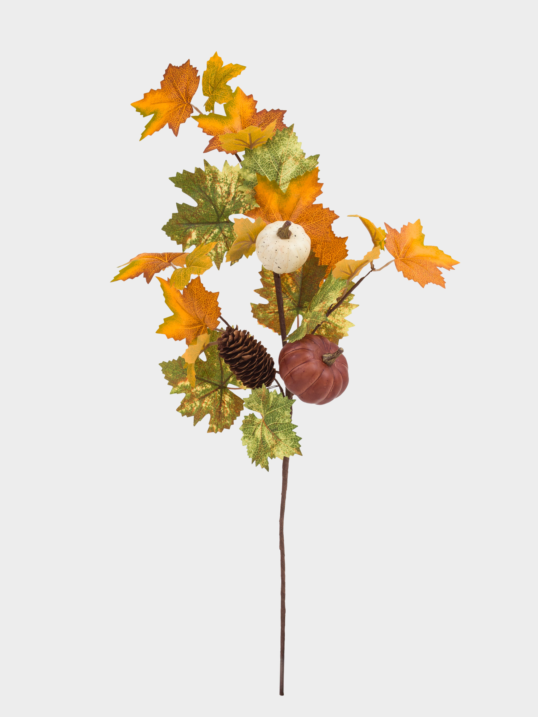 Сәндік бұтақ, 81 см, көбік/полиэстер, Күзгі егін, Forest symphony decor, image-0