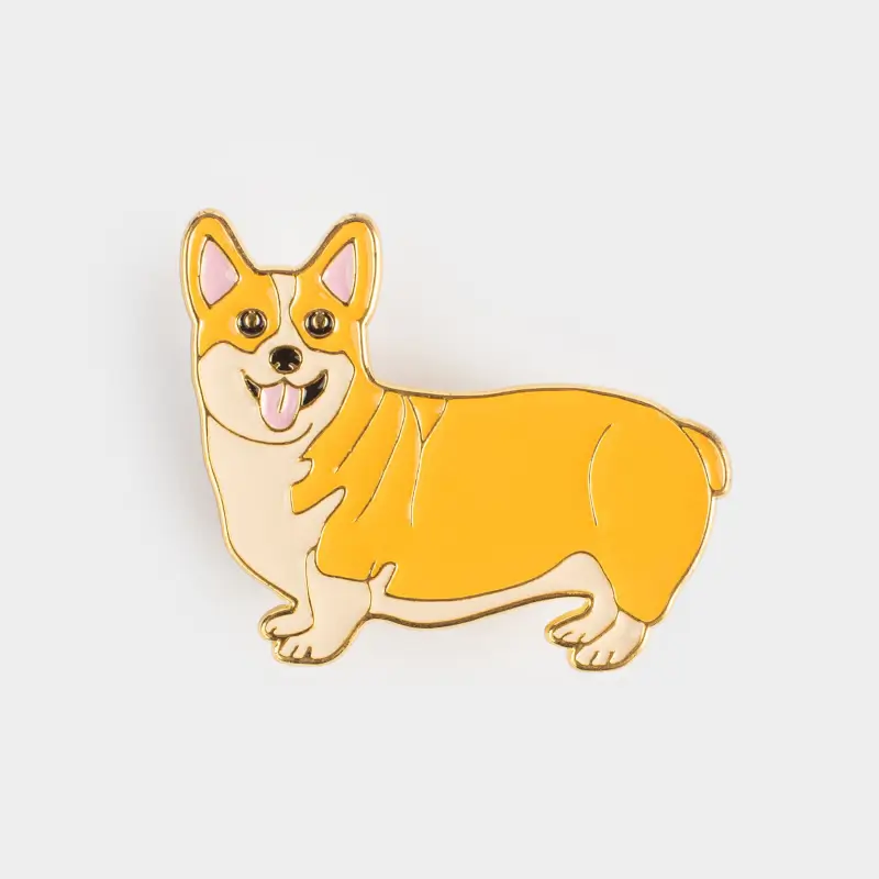 Точилка для карандашей, 5х3 см, металл, оранжевая, Корги, Corgi ,image-0