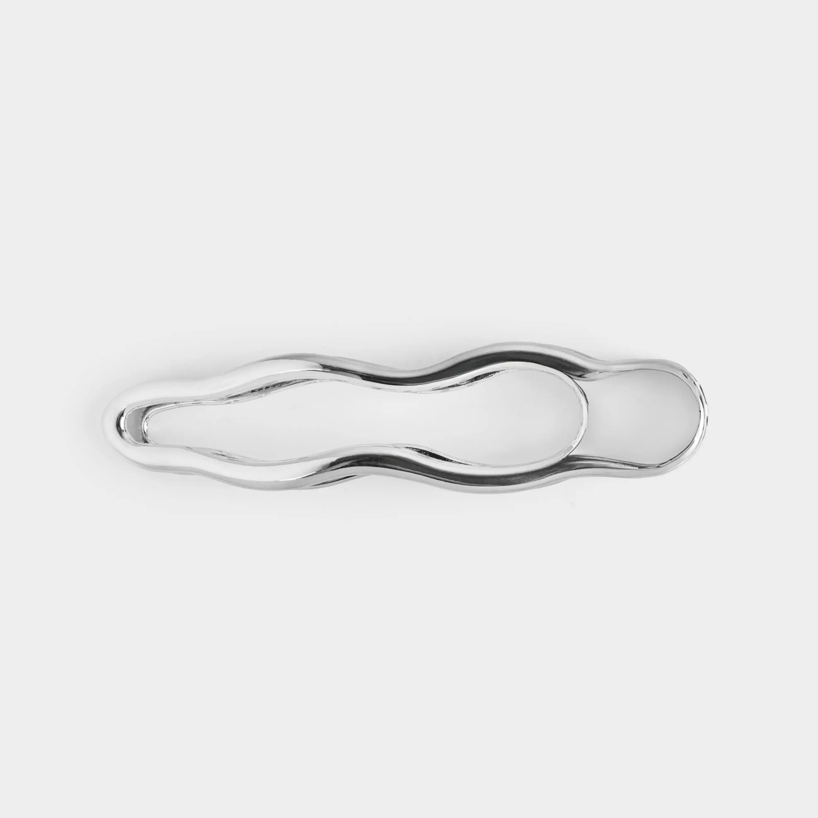 Шаш қыстырғыш, 10 см, металл, күміс түстес, Hair silver