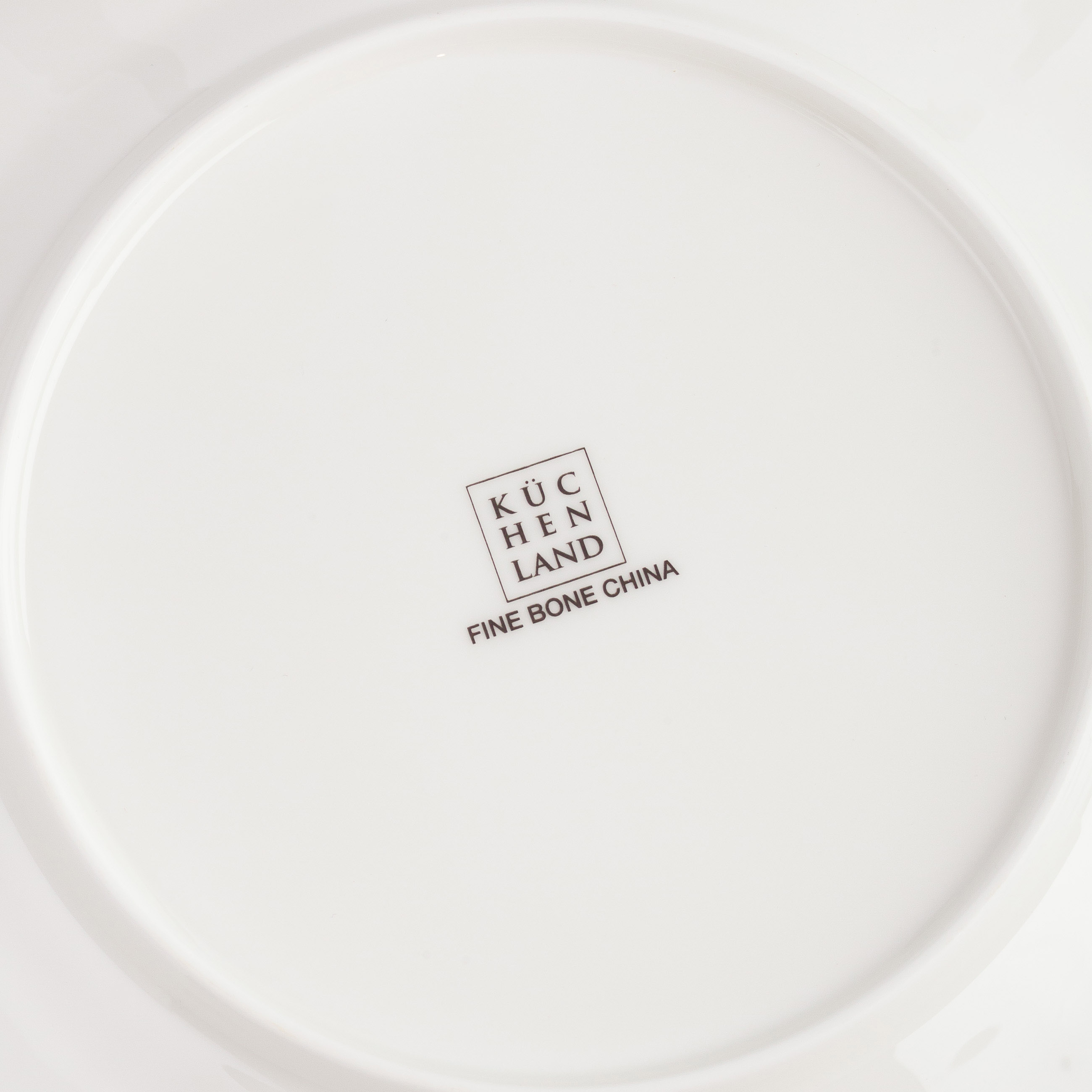 Тарелка закусочная, 20 см, фарфор Fine Bone China, белая, Кролик и цветы, Easter blooming, image-4