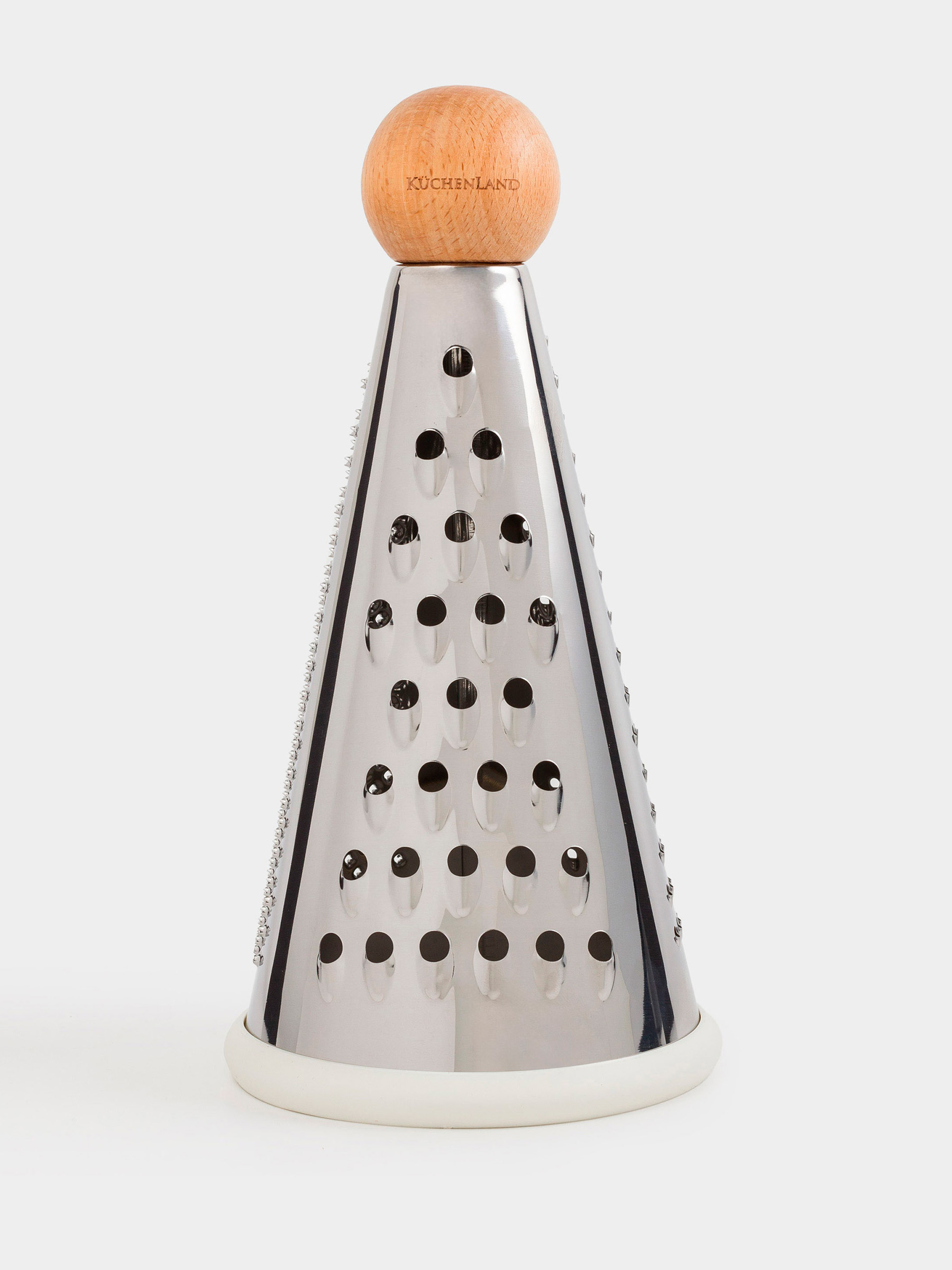 Үккіш, 20 см, болат/ағаш, дөңгелек, сарғылт-қоңыр, Wood kitchen, image-0