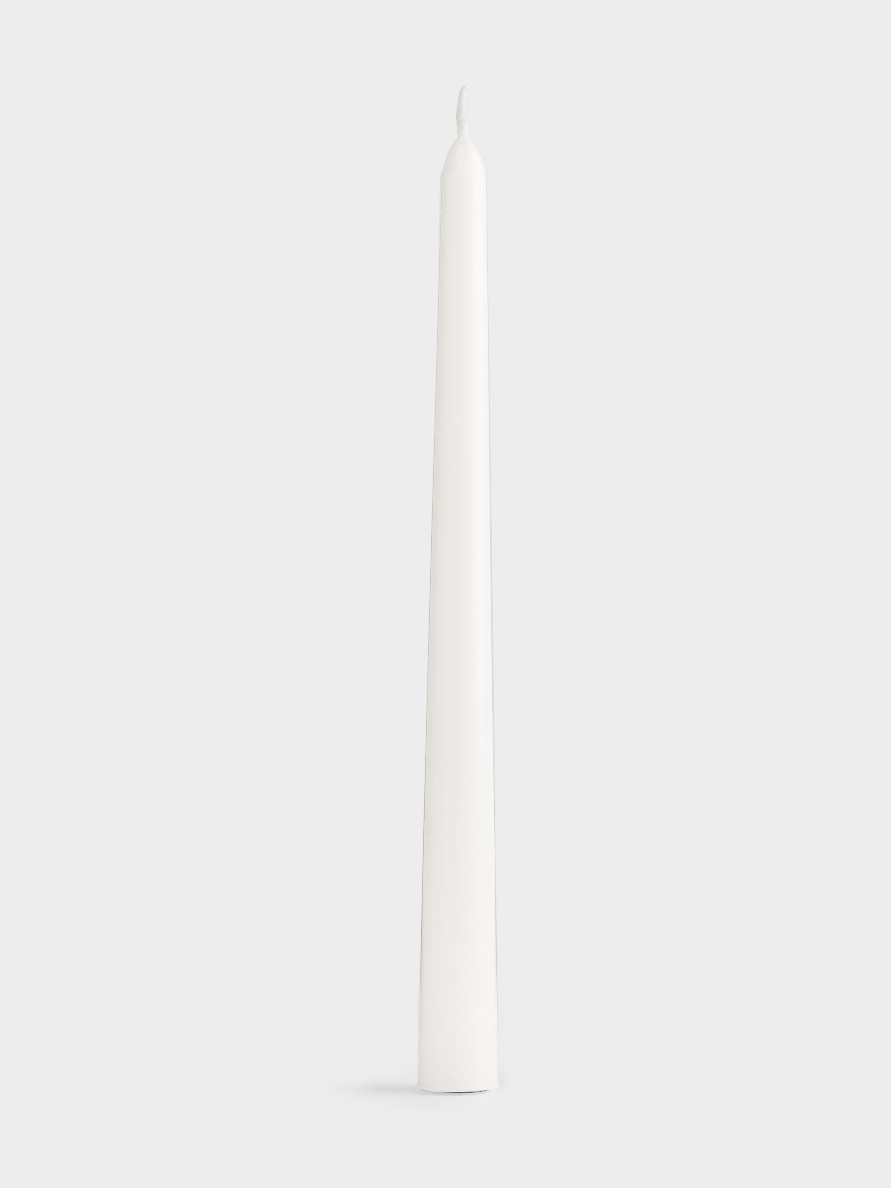 Свеча, 26 см, 6 шт, тонкая, Luxury white, image-1