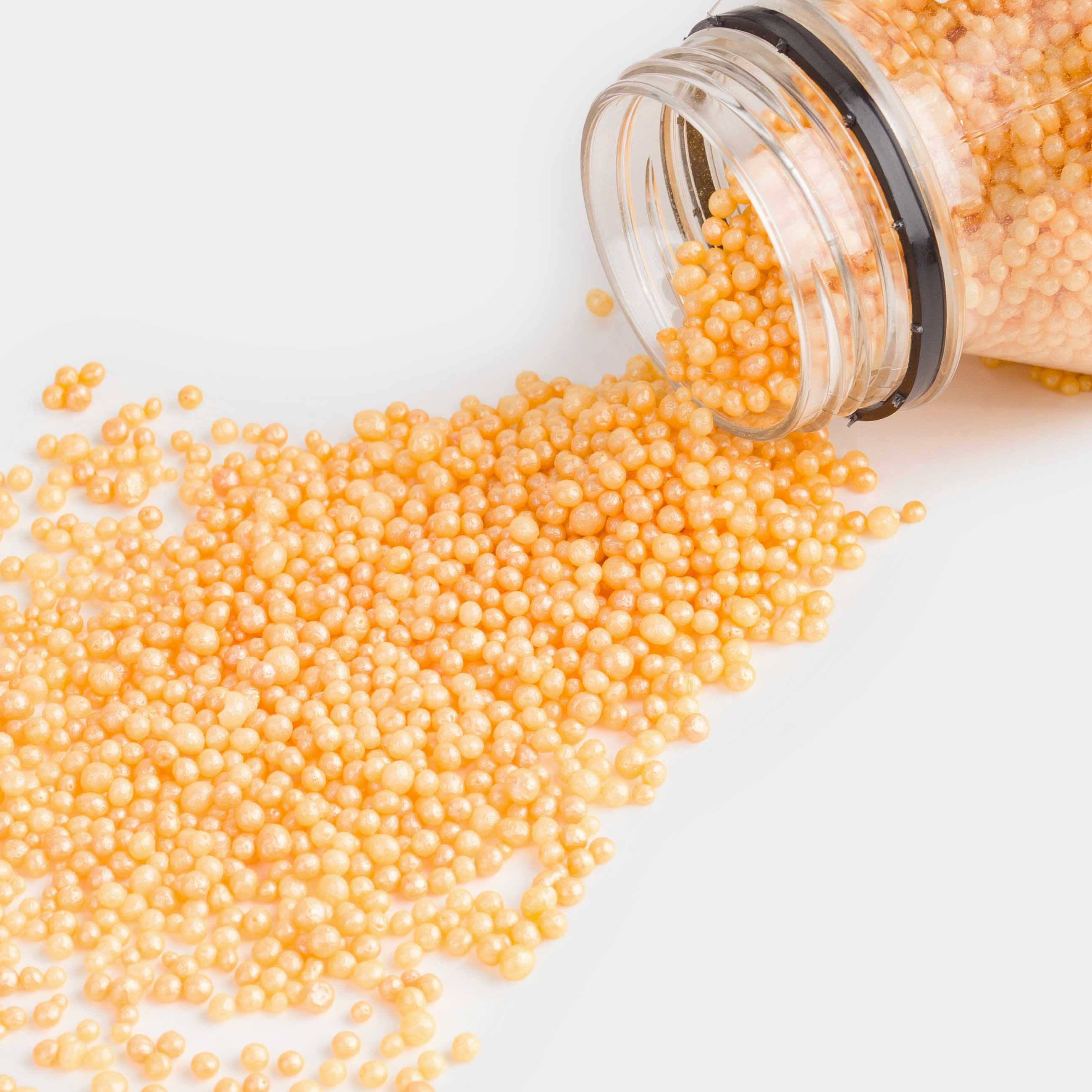 Жемчуг для ванны, 350 гр, золотистый, Апельсин, Fragrant salt, image-3