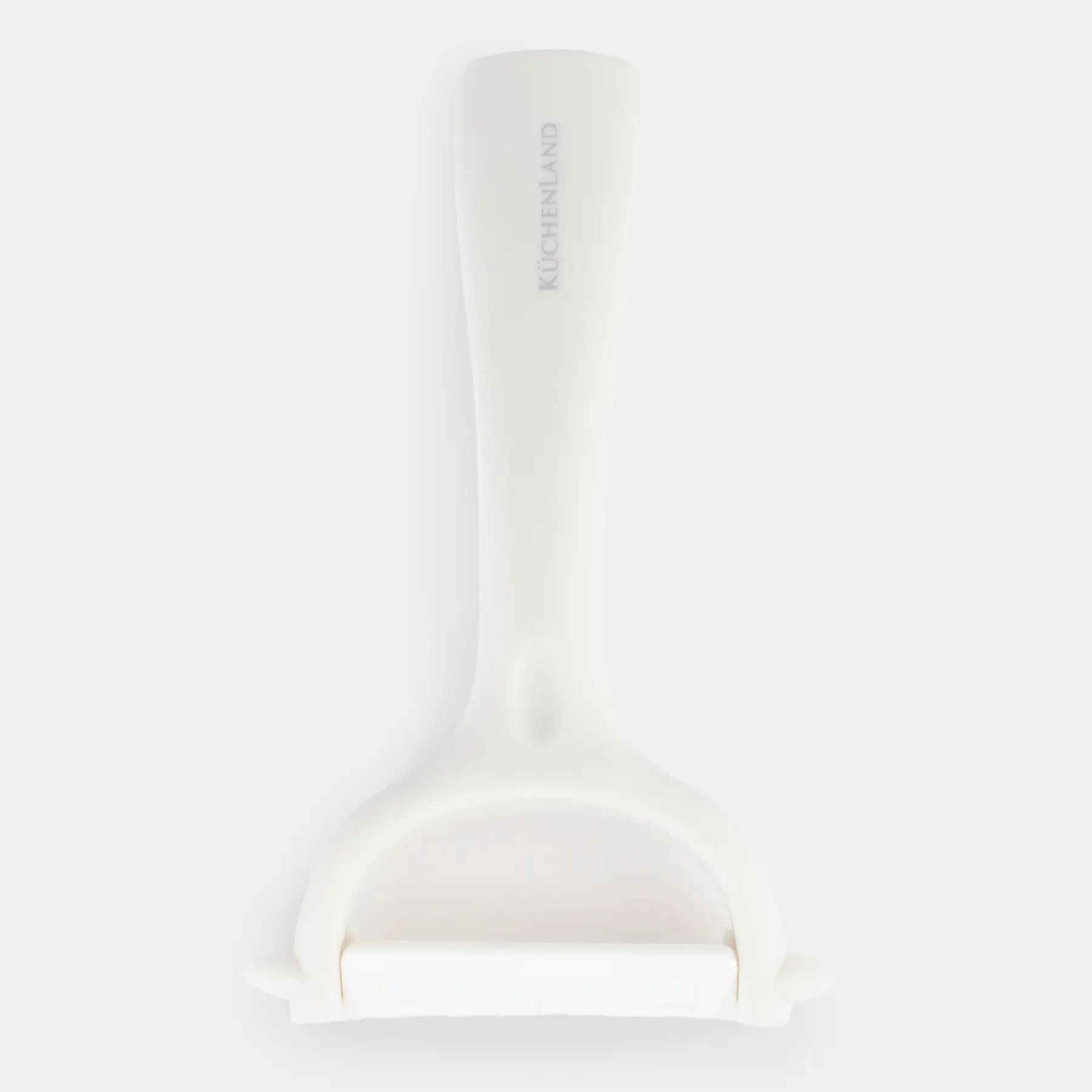 Көкөніс тазағыш, 14 см, керамика / пластик, сүтті, Regular