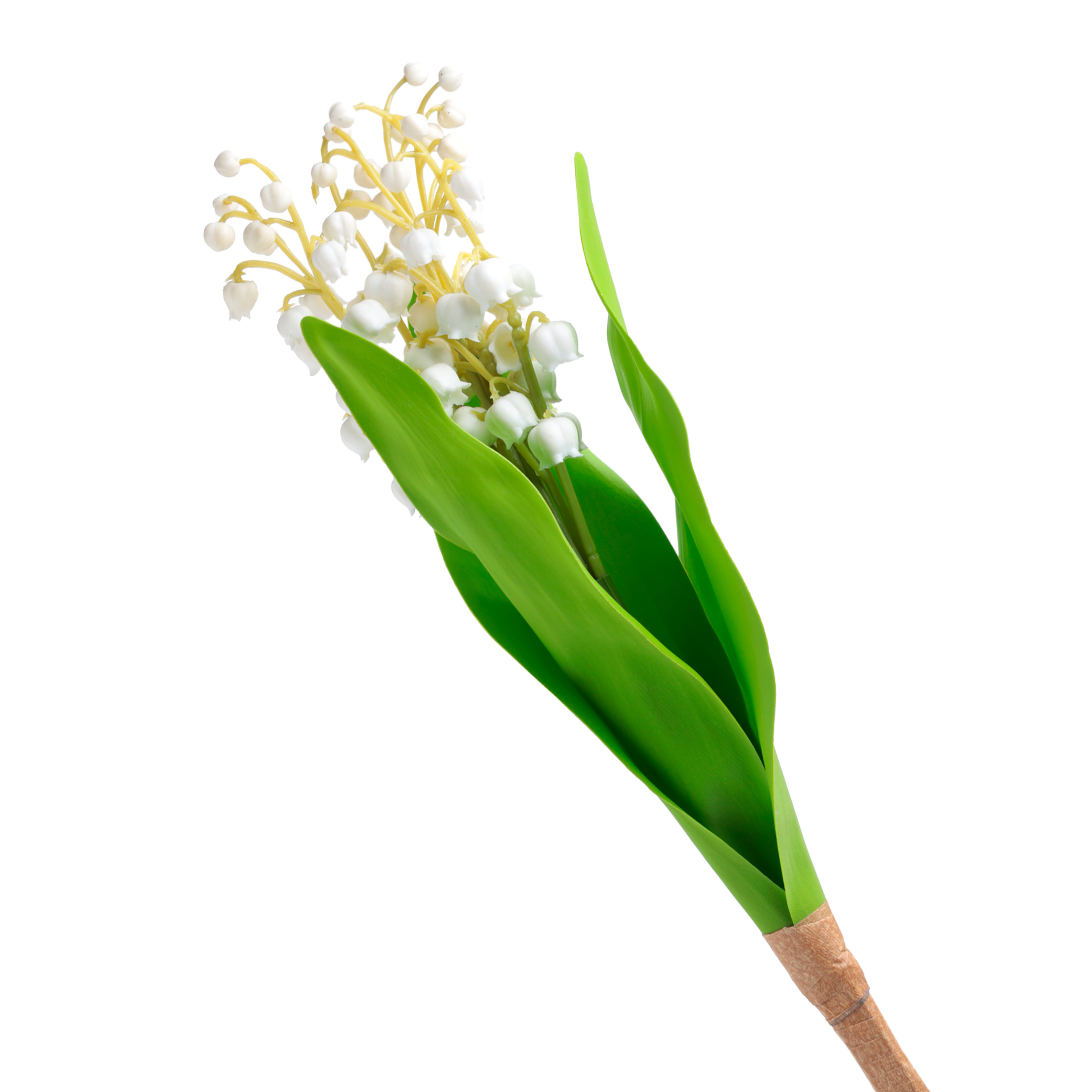 Жасанды Букет, 32 см, резеңке / металл, алқаптың лалагүлі, May-lily, image-0