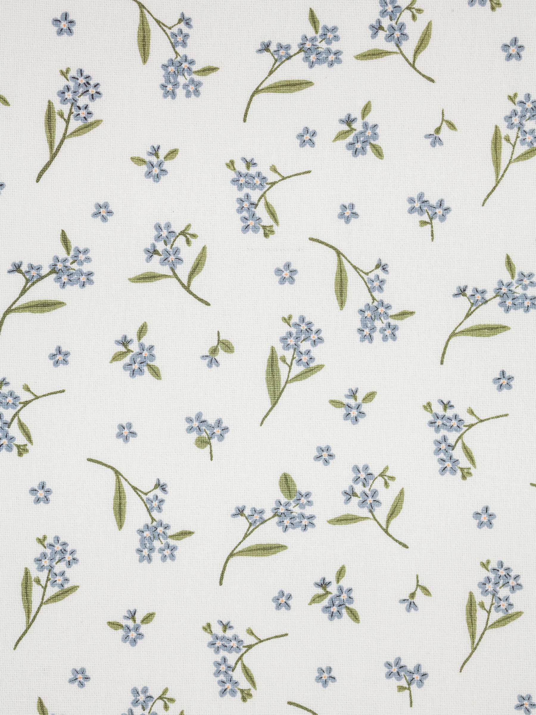 Полотенце кухонное, 40х60 см, 2 шт, хлопок, белое/молочное, Цветы, El flora, image-3