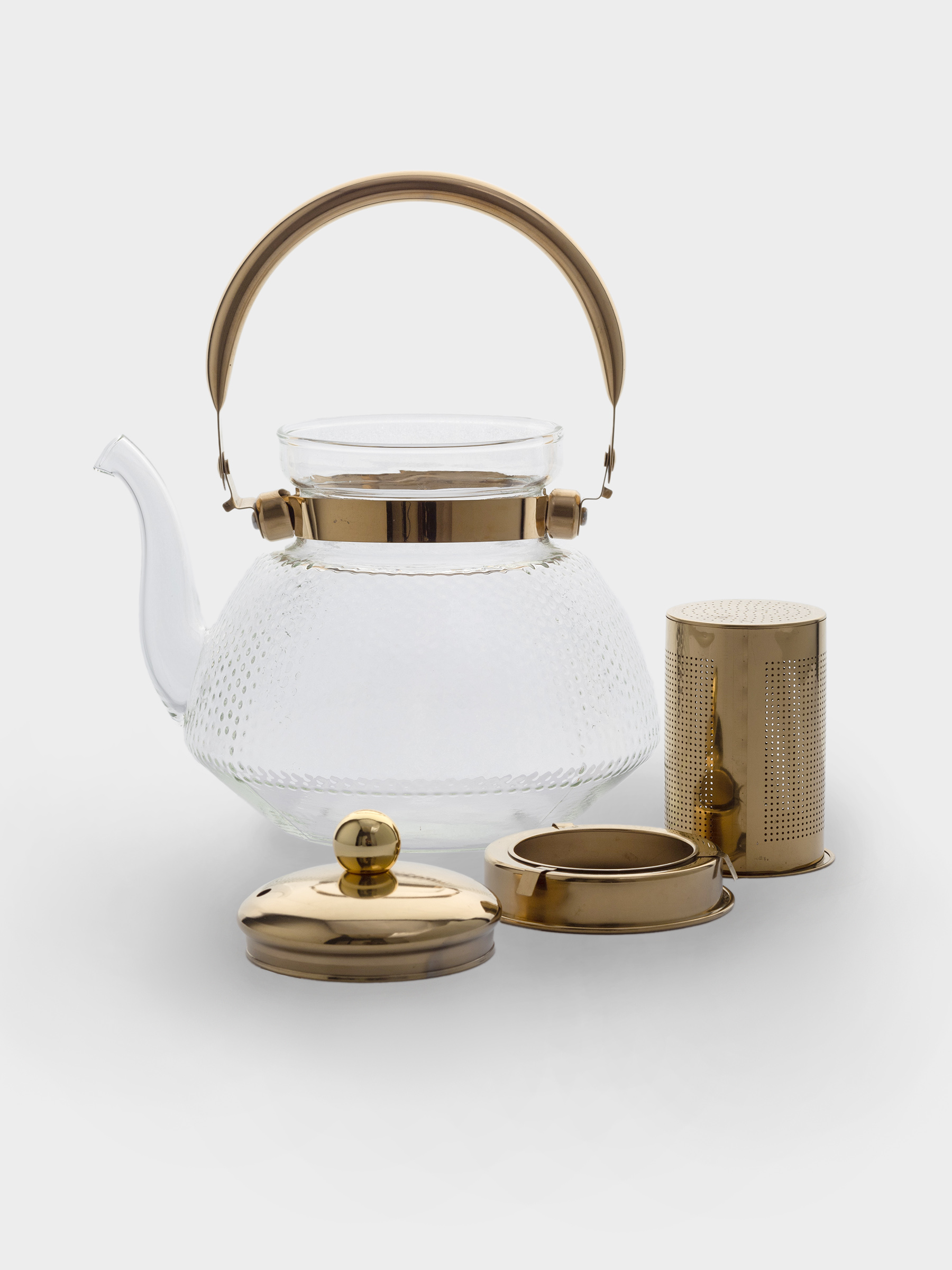 Шайнек, 1,3 л, шыны Б/болат, алтын, Classic gold, image-3