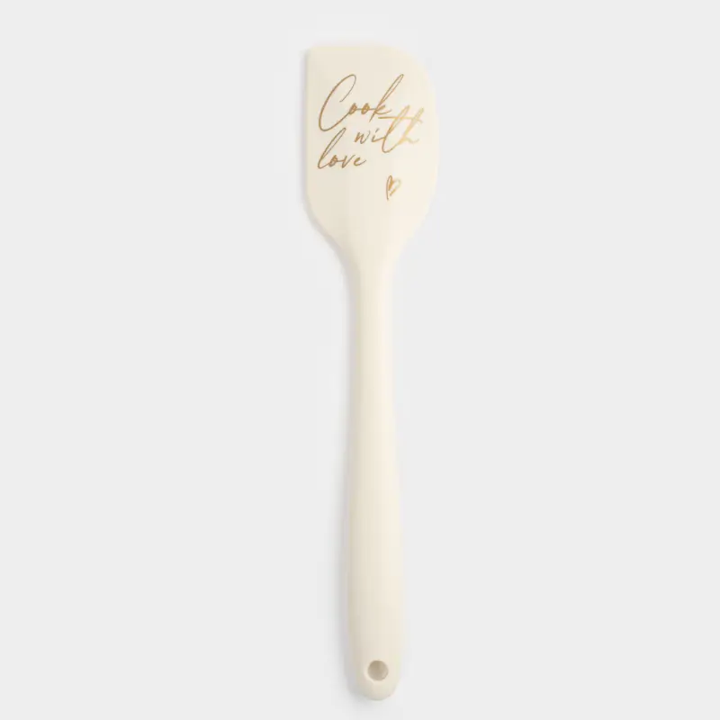 Қалақша, 27 см, силикон, сүт түстес, Cook will love, Bakery ,image-0