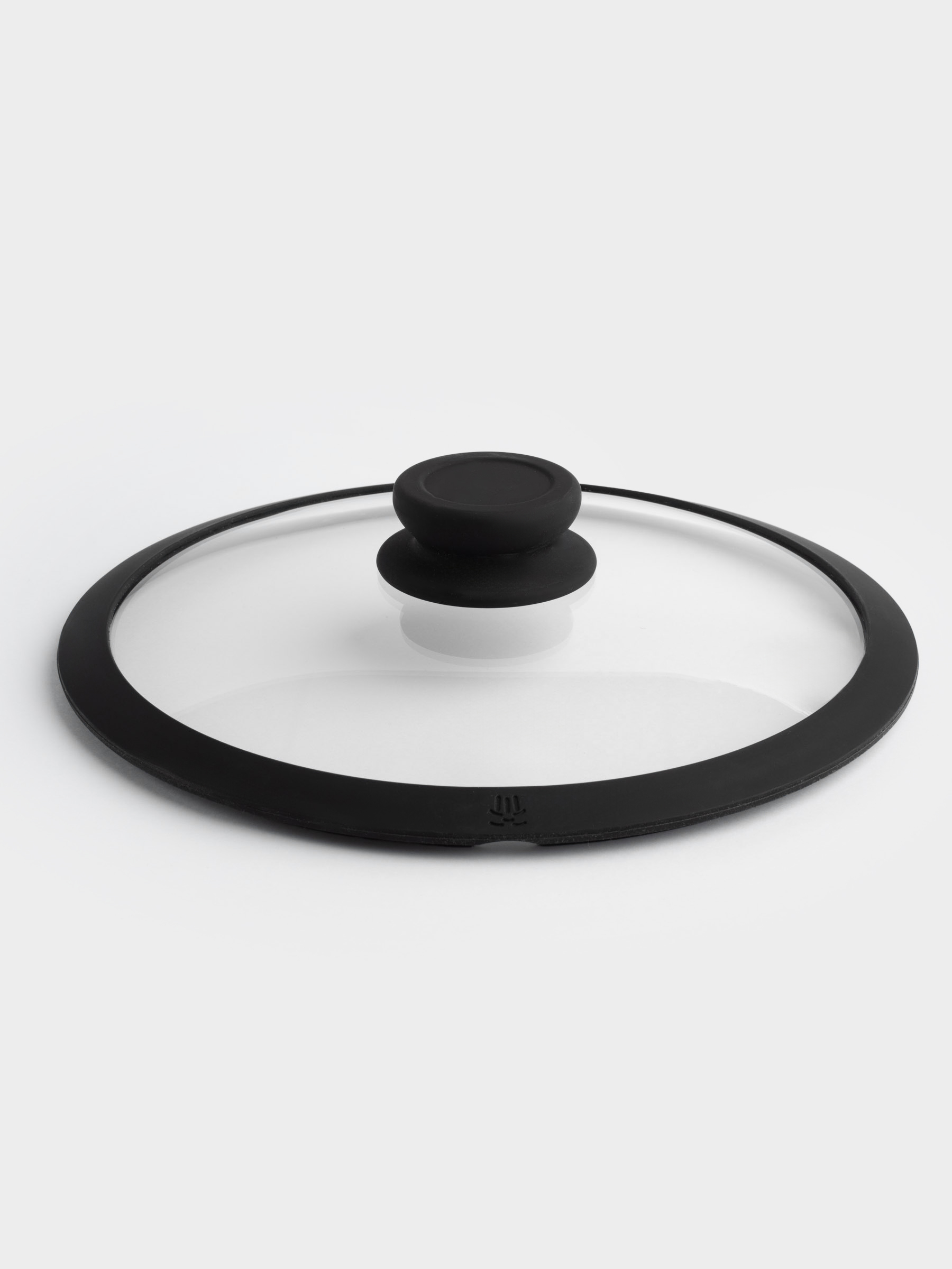 Крышка, 24 см, стекло Т/силикон, Solution accessory, image-1