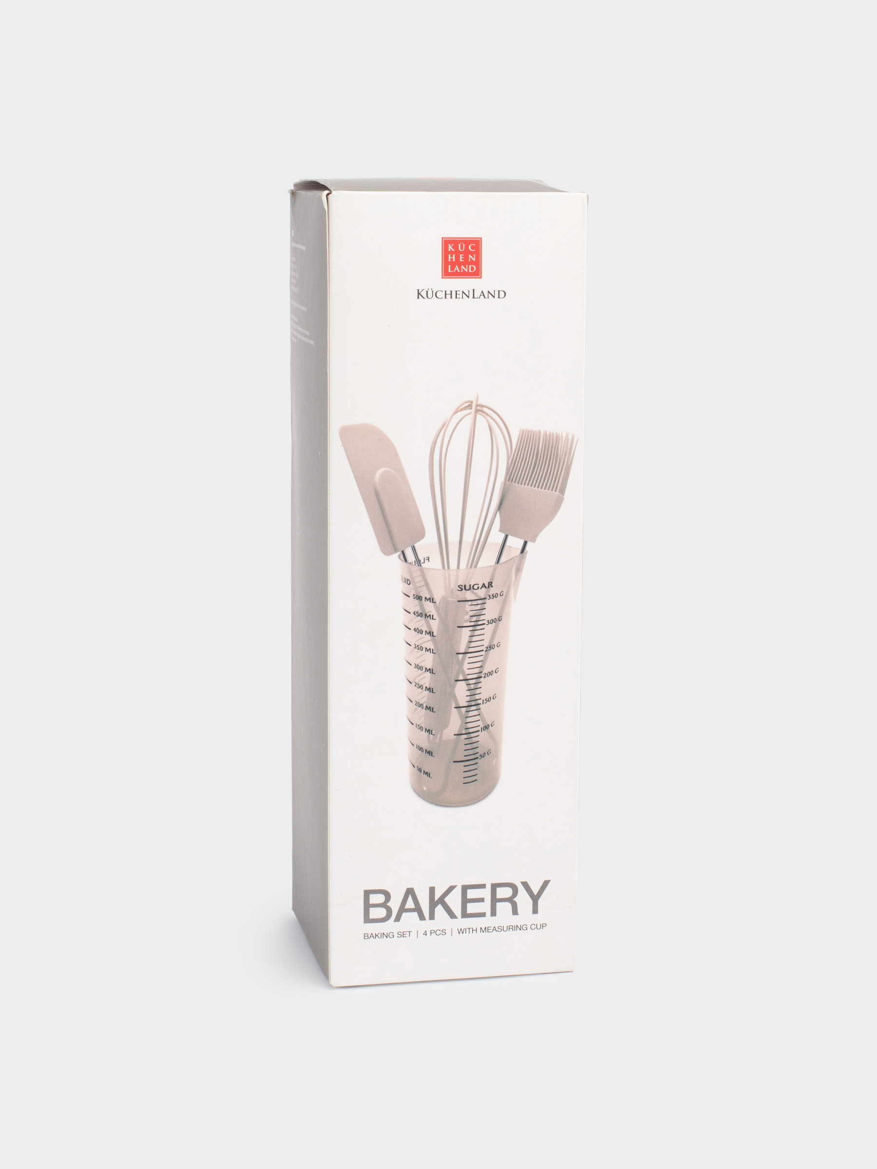 Набор для выпечки, 4 пр, с мерным стаканом, пластик/силикон/сталь, Bakery, image-6