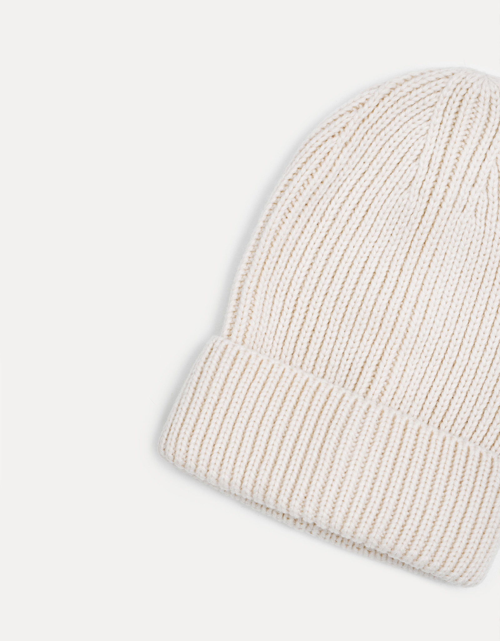 Шапка женская, единый размер, акрил, бежевая, Knitting, image-1