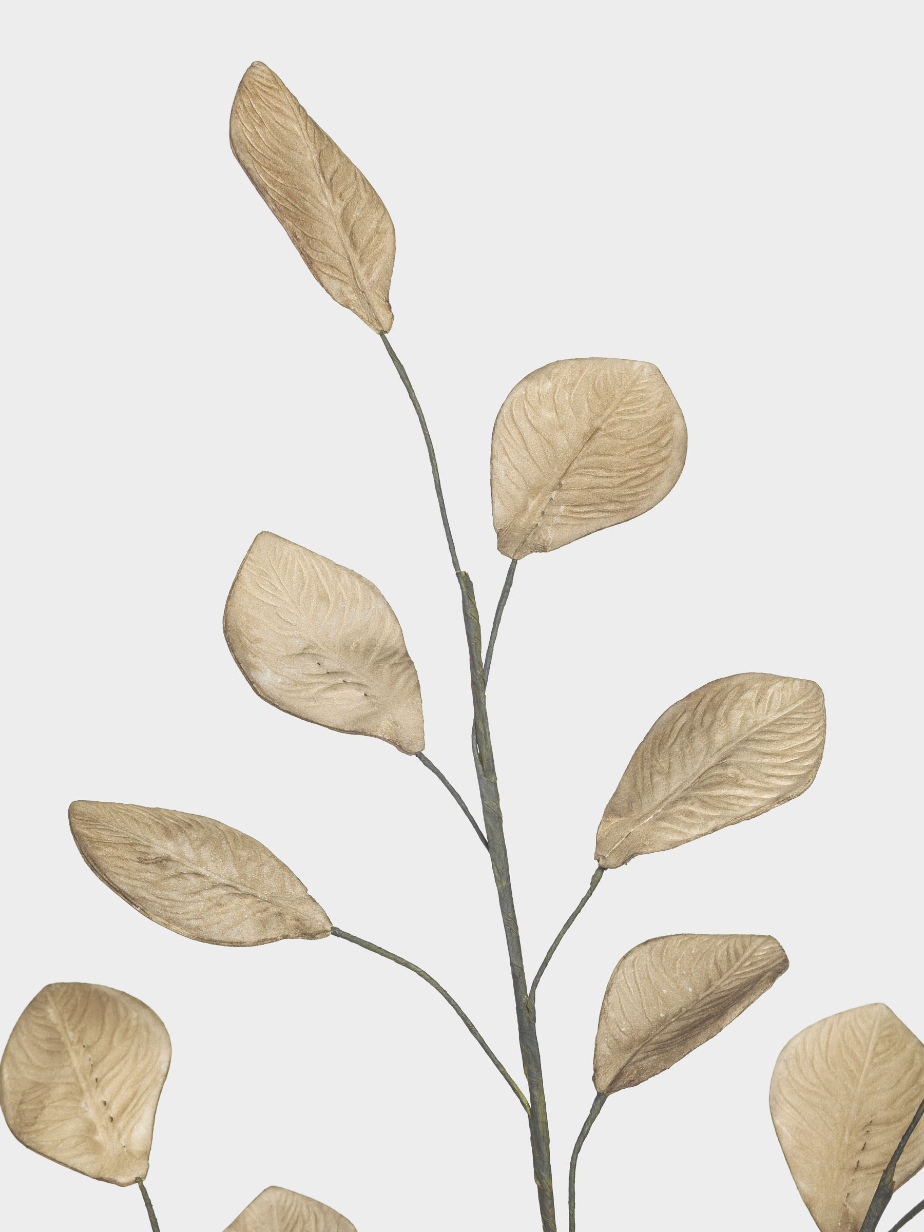 Ветка декоративная, 1,1 м, пластик/бумага, Листья, Broadleaf decor, image-2
