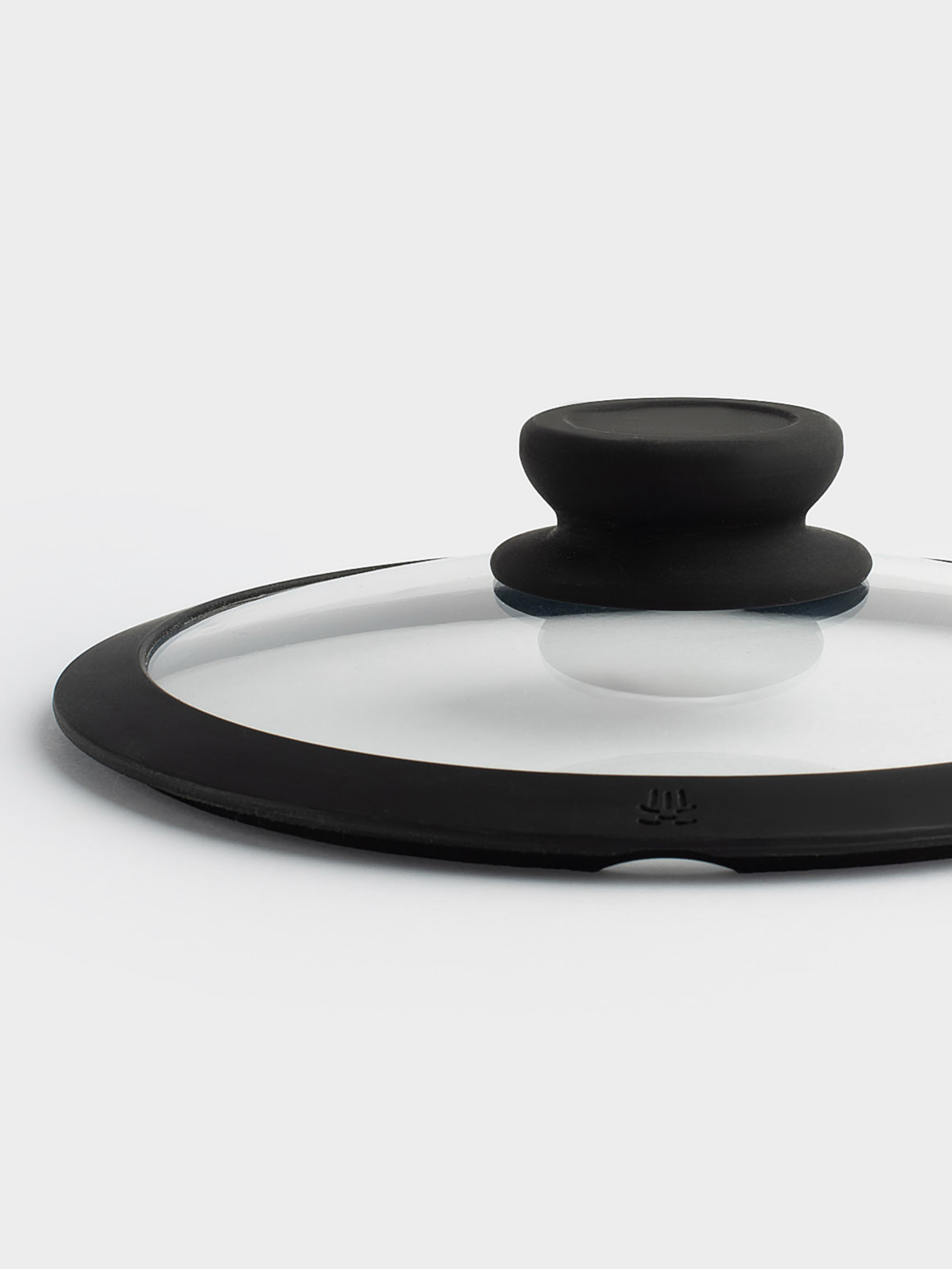 Крышка, 28 см, стекло Т/силикон, Solution accessory, image-1