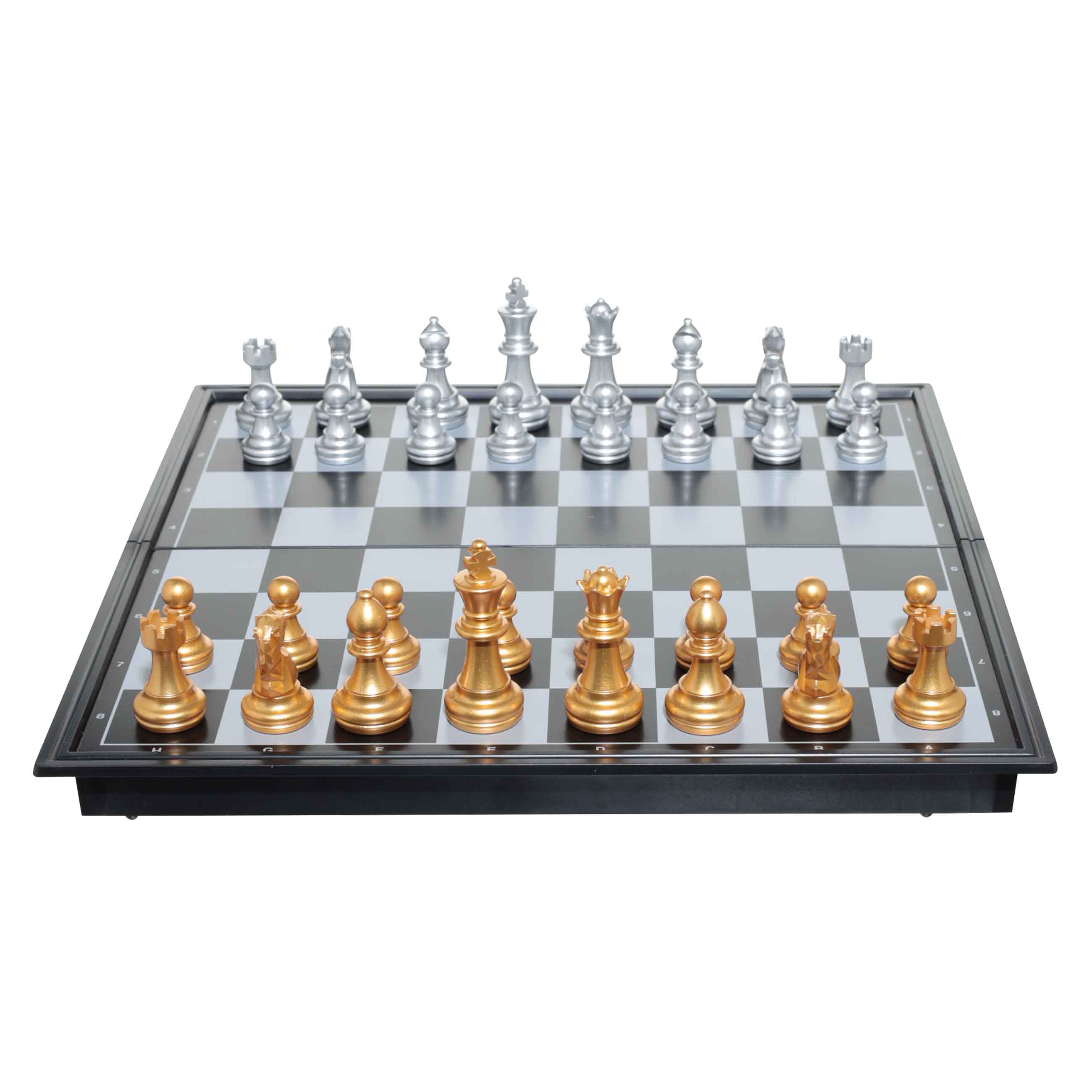 Игра настольная, 25х12 см, шахматы дорожные, пластик, Hobby light, image-1