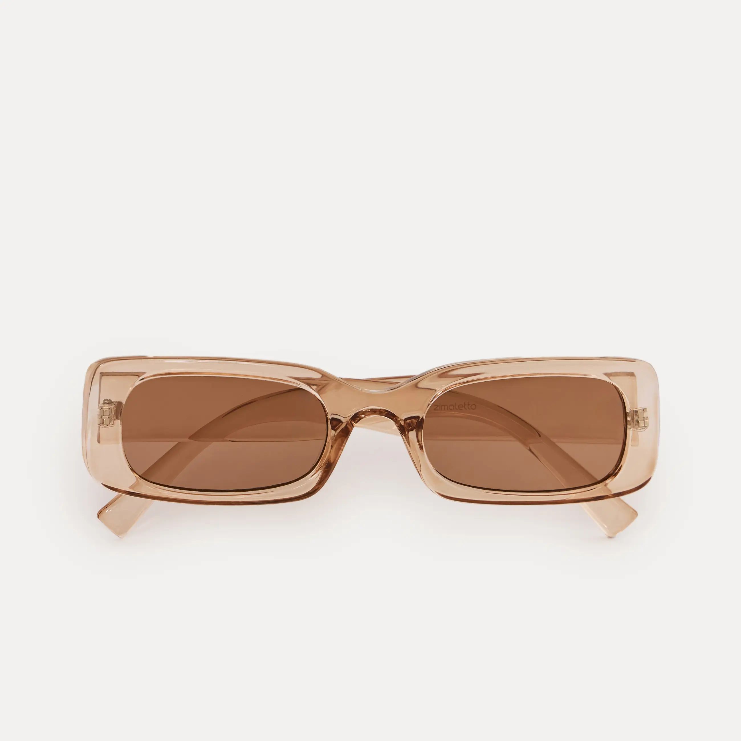  Күннен қорғайтын көзілдірік, пластик, тік бұрышты, қоңыр, Eyewear