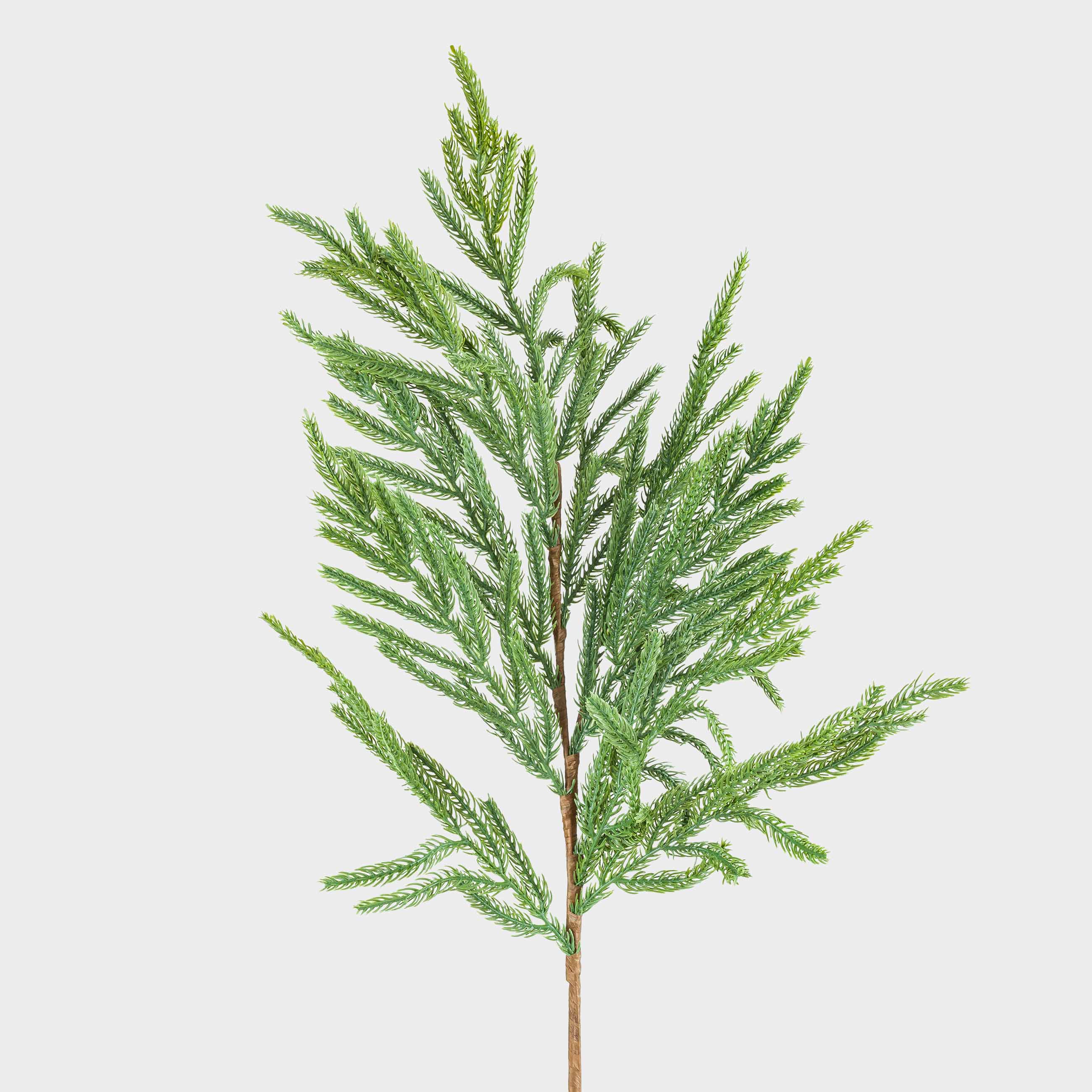 Ветка декоративная, 94 см, пластик/металл, Хвоя, Conifer decor, image-1