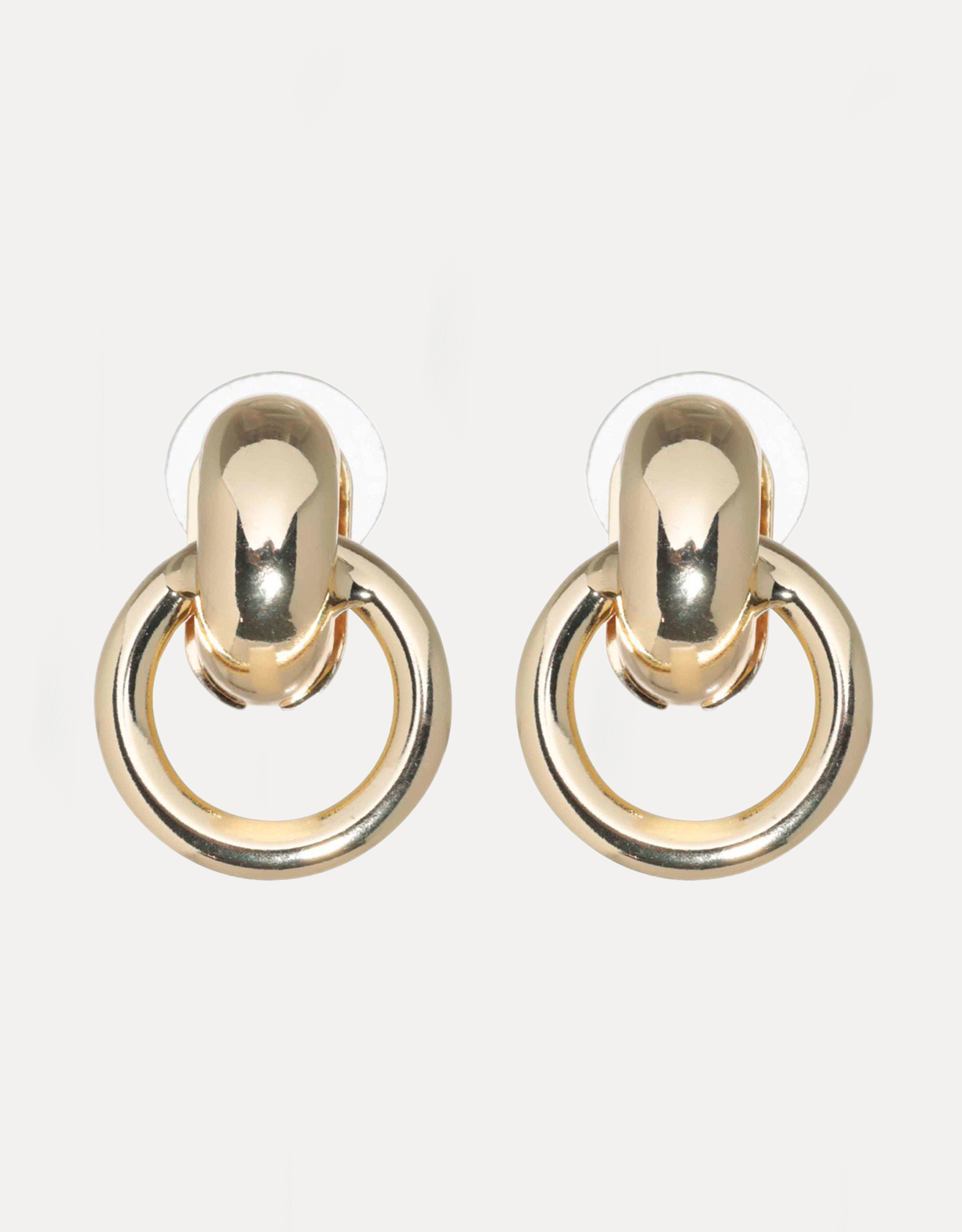 Серьги-пусеты, 2 см, 2 шт, металл, золотистые, Jewelry, image-0