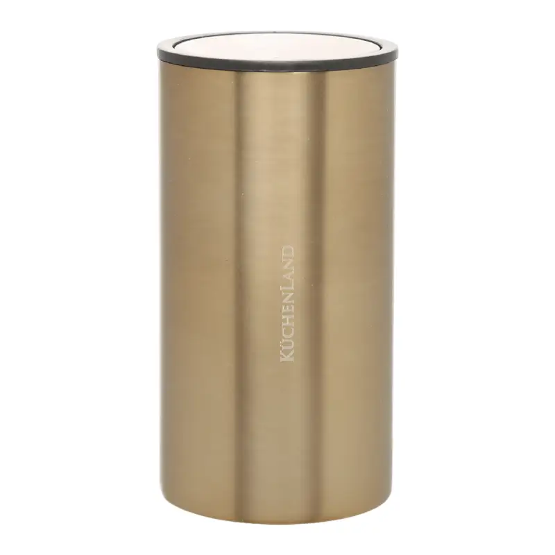 Контейнер для зубочисток, 10 см, сталь, золотистый, Classic gold