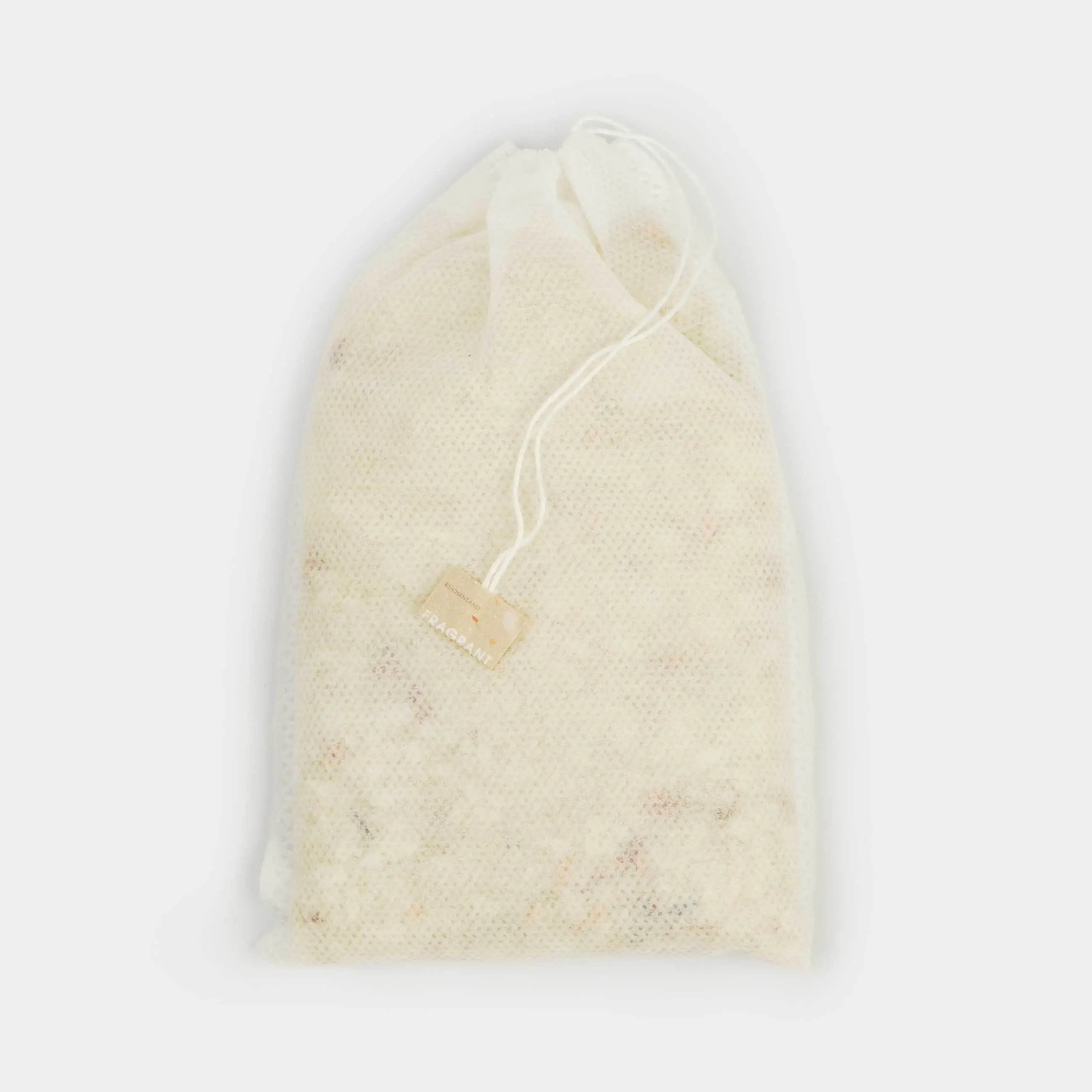 Ваннаға арналған тұз, 175 гр, ақ, пакетте, кептірілген раушан гүлдері бар, Шабдалы раушаны, Fragrant salt