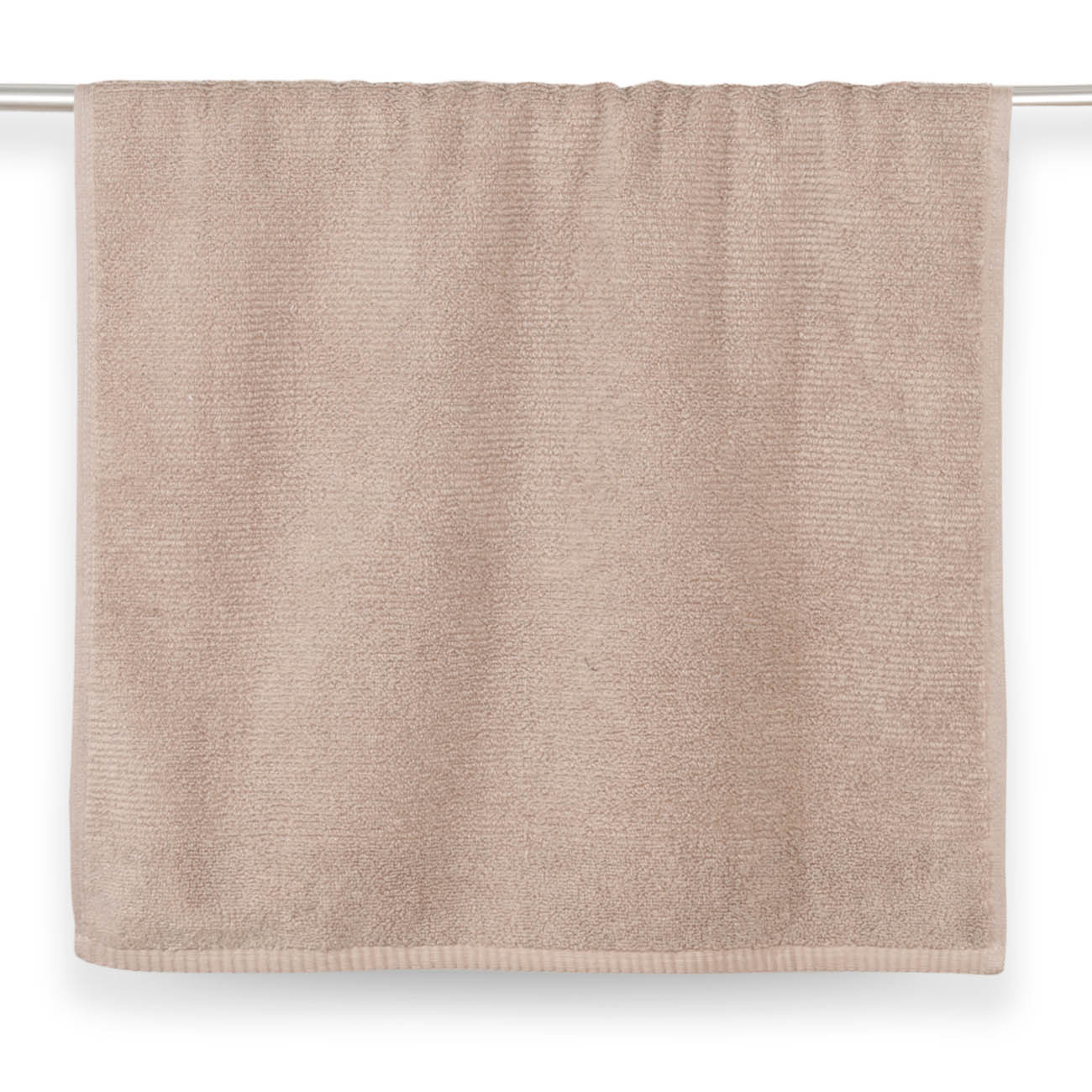 Полотенце, 50х90 см, хлопок, коричневое, Terry cotton, image-1