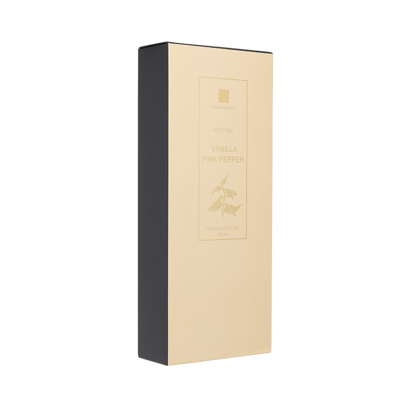 Ароматический диффузор, 200 мл, с кисточкой, бежевый, Vanilla Pink Pepper, Mistral, image-1