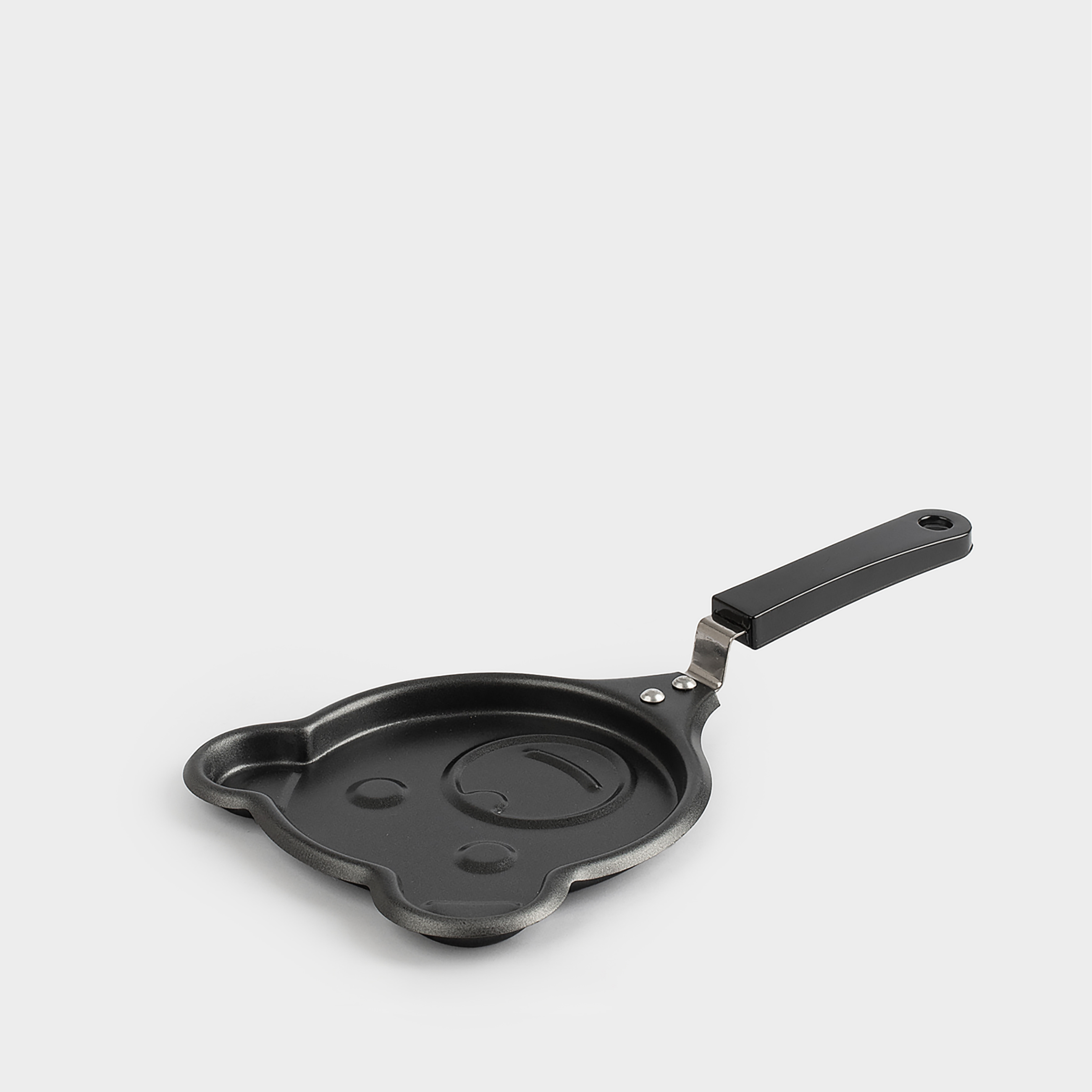 Сковорода для омлета и панкейков, 13 см, с покрытием, сталь, Мишка, Fritter, image-1