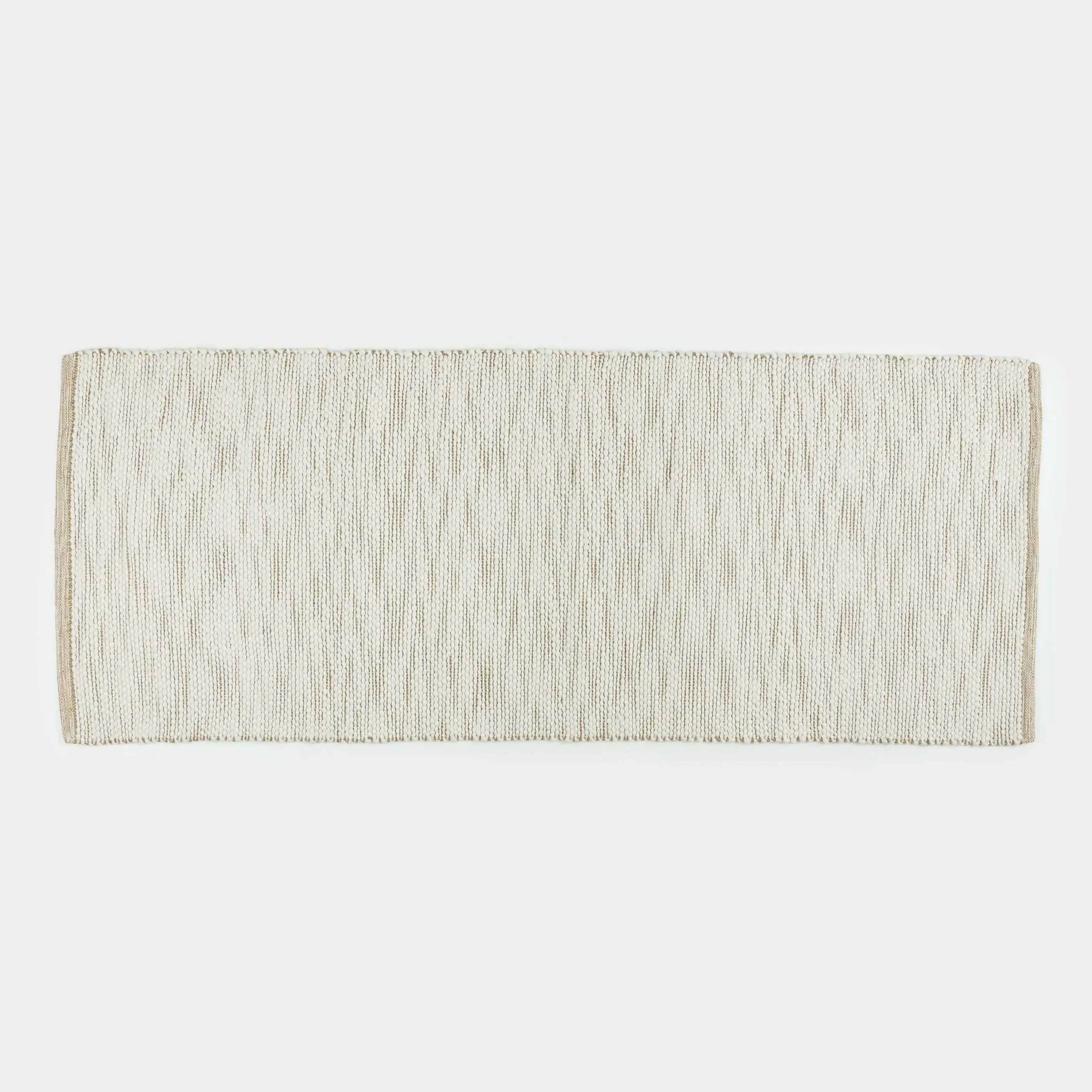 Коврик, 80х200 см, полиэстер/джут/хлопок, бежево-молочный, Vincent, image-0