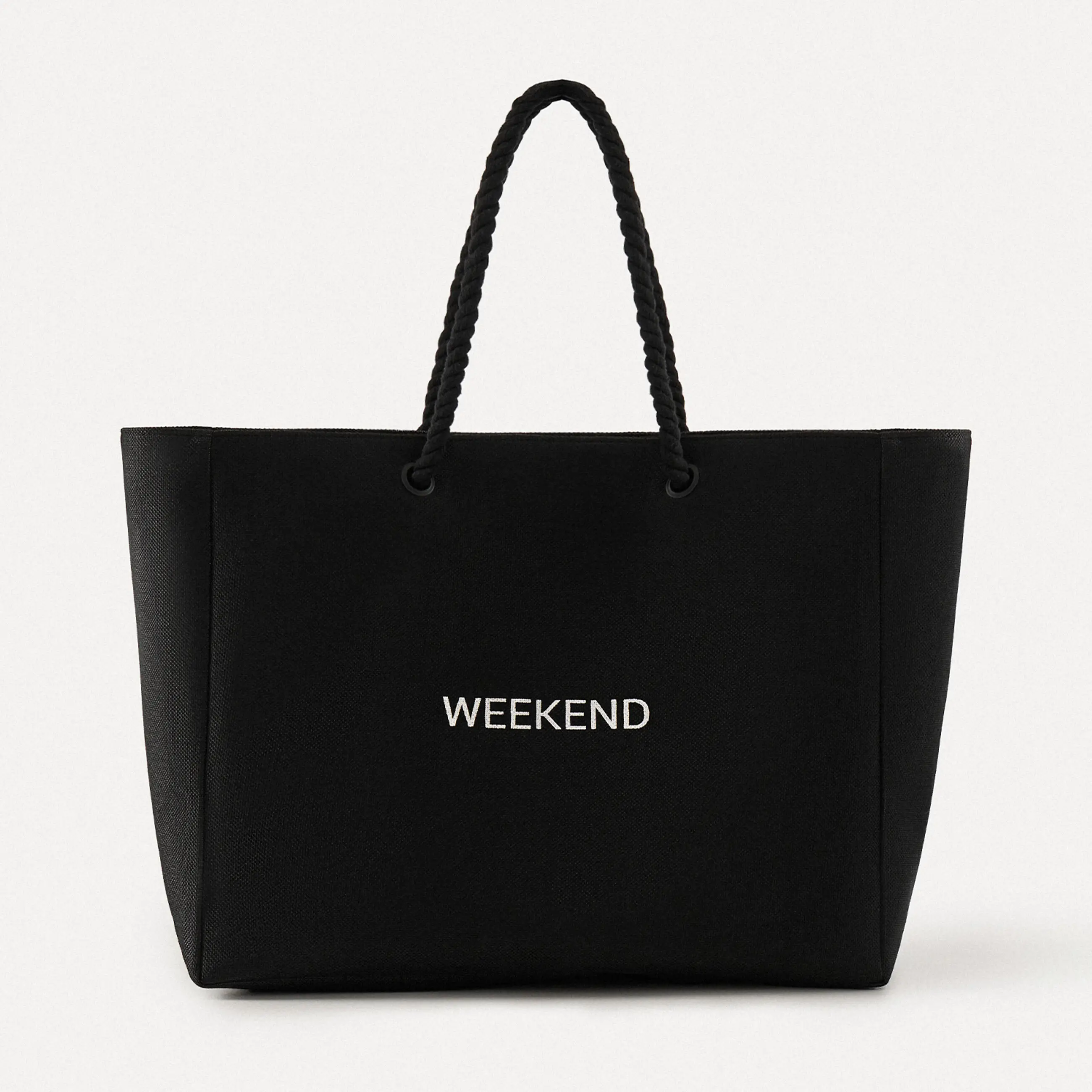 Әйелдер сөмкесі, 44х35 см, полиэстер, қара, Weekend, Coast