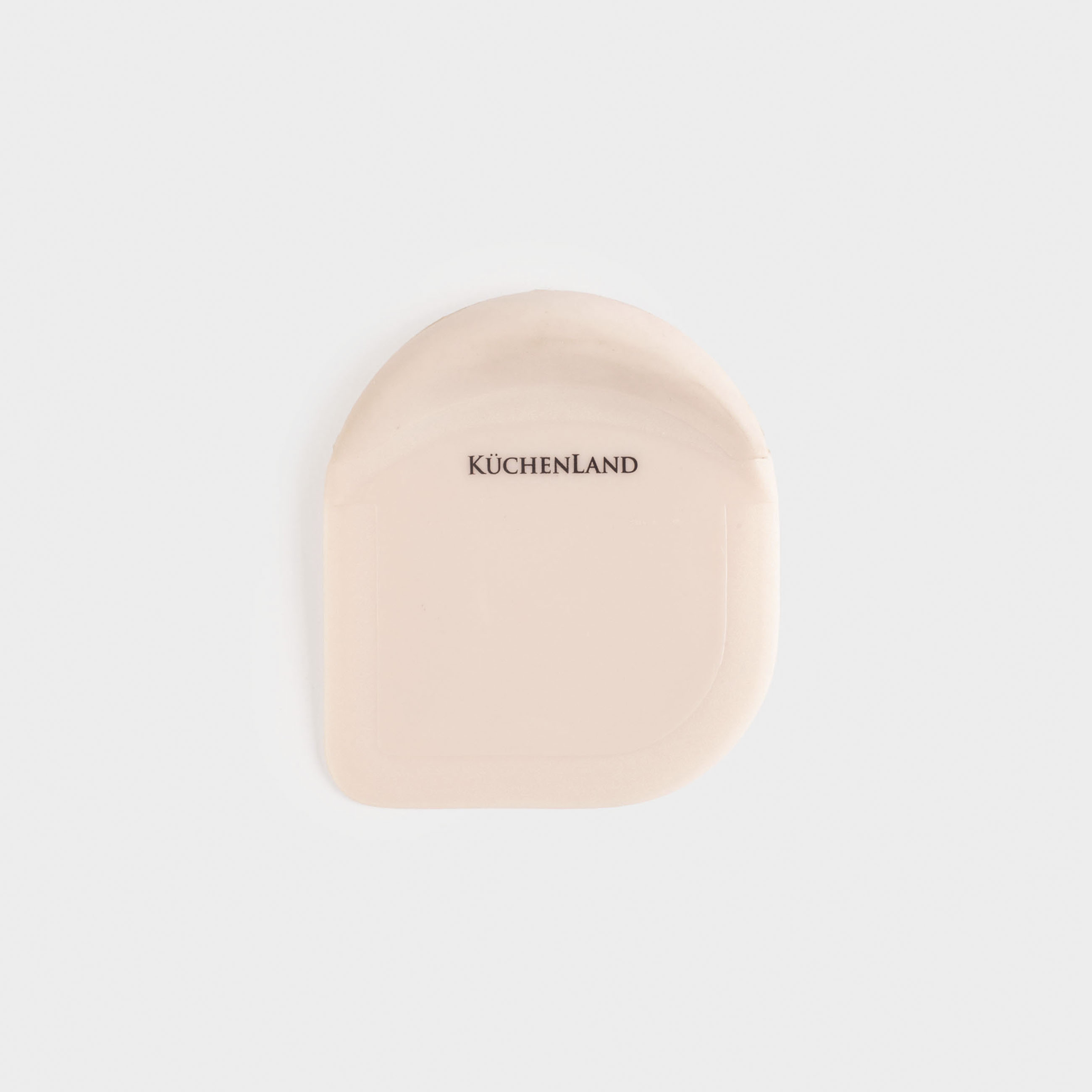 кондитерлік Шпатель, 7x8 см, ұстағышы бар, нейлон, бежевый, Benefit, image-0