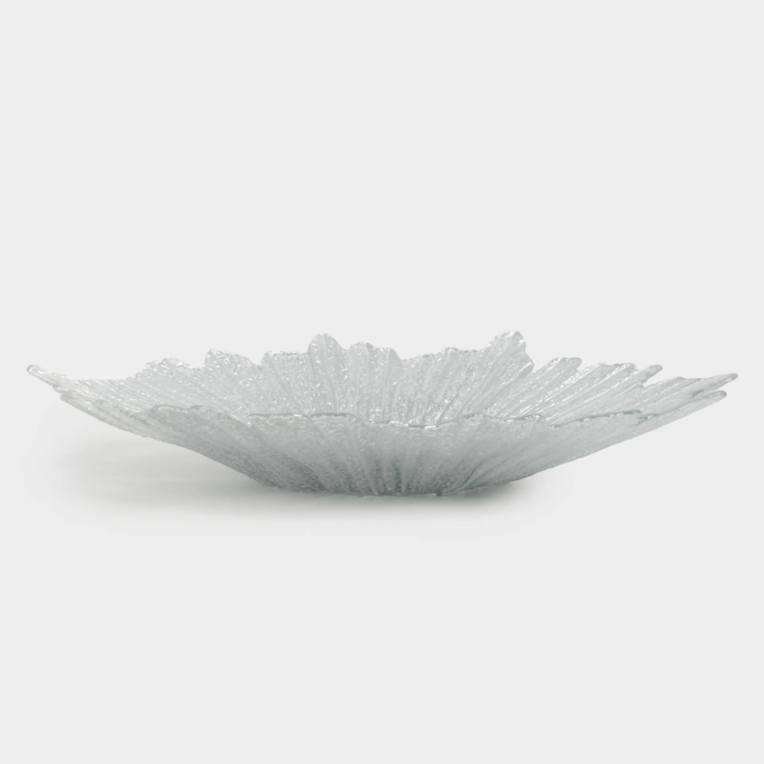 Жеміс вазасы, 42х7 см, шыны Р, күміс түстес, Verge