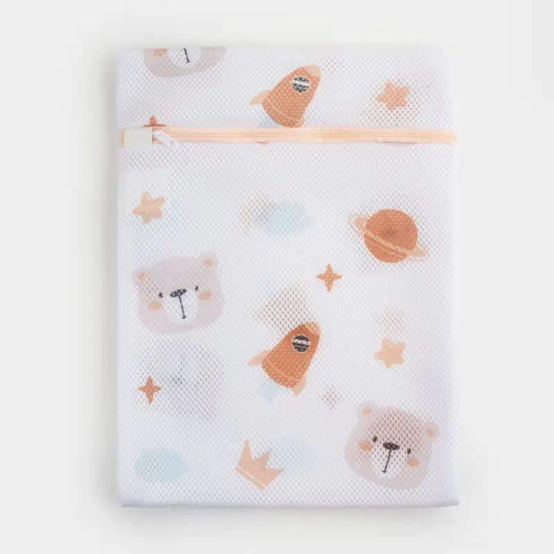 Мешок для стирки детской одежды, 30х40 см, полиэстер, Мишки, Safety Bear ,image-0