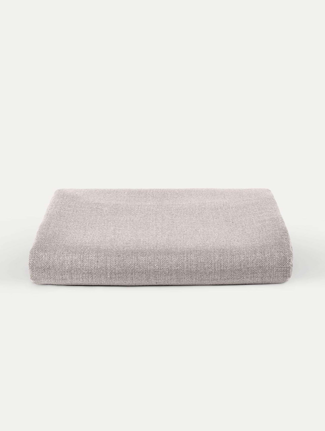 Скатерть, 170х250 см, полиэстер, серо-бежевая, Hemstitch, image-0