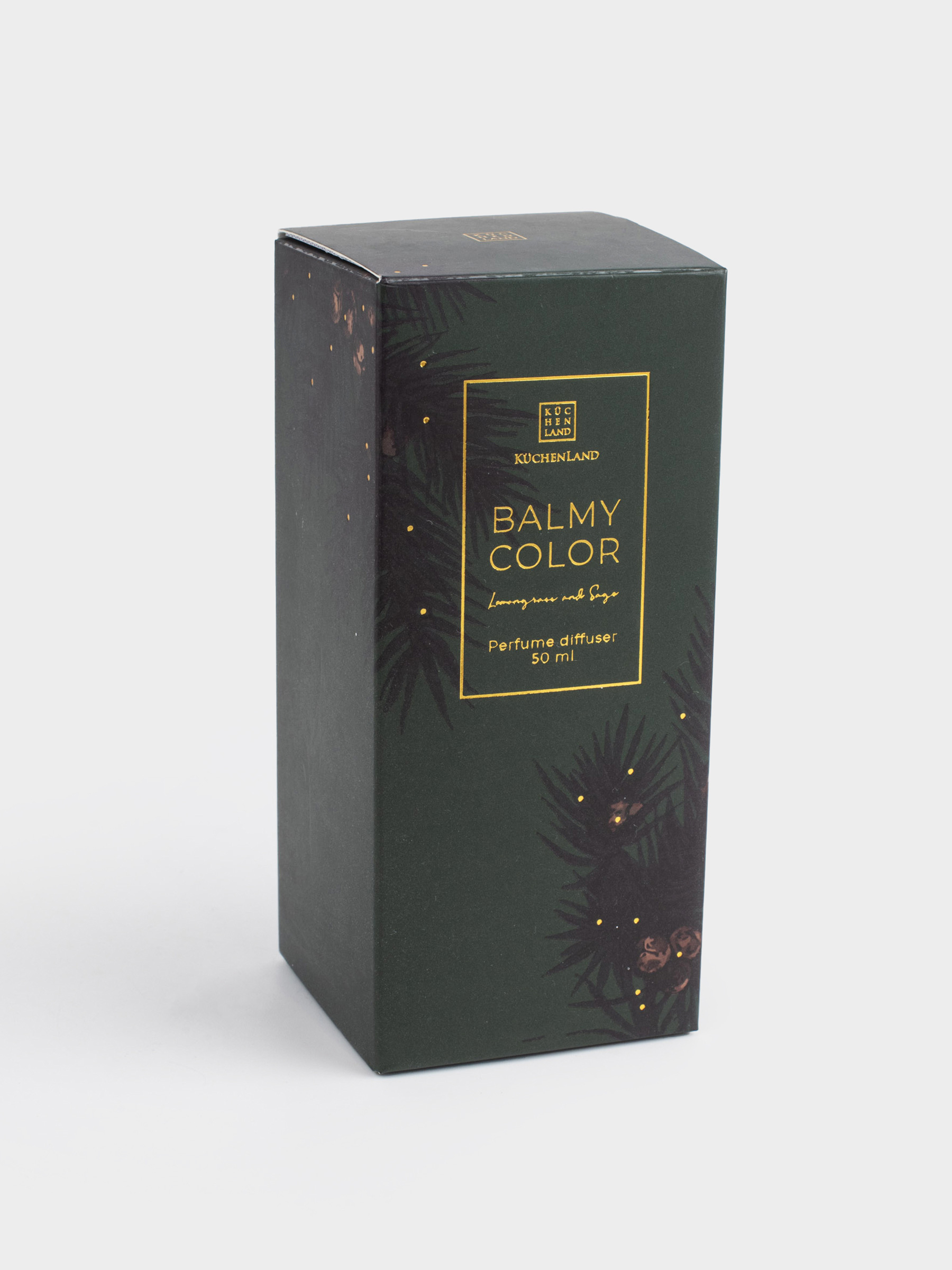 Ароматический диффузор, 50 мл, Lemongrass and sage, Balmy color, image-4