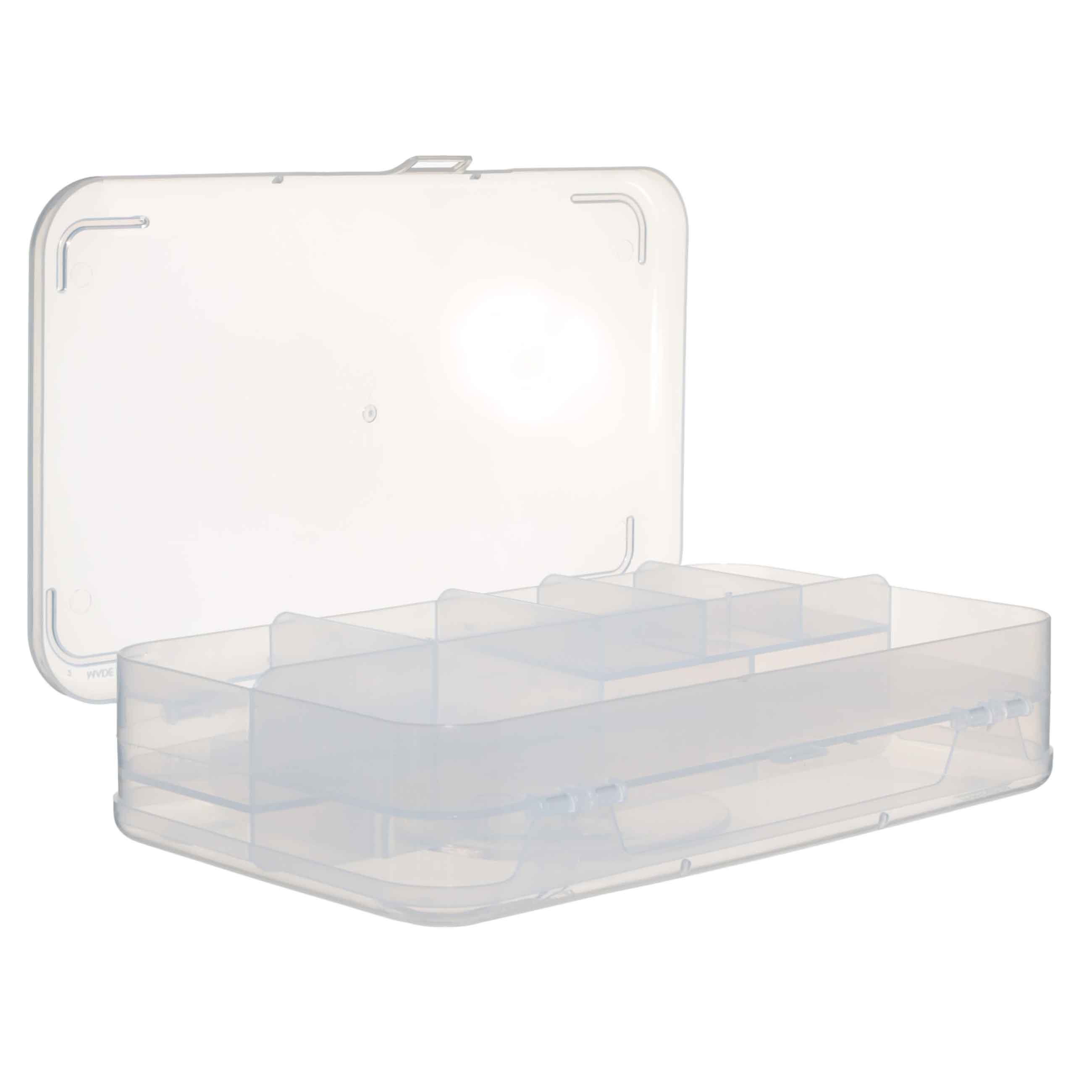 Сақтауға арналған контейнер органайзер, 21х13 см, 2 деңгей, пластик, Compact изображение № 2