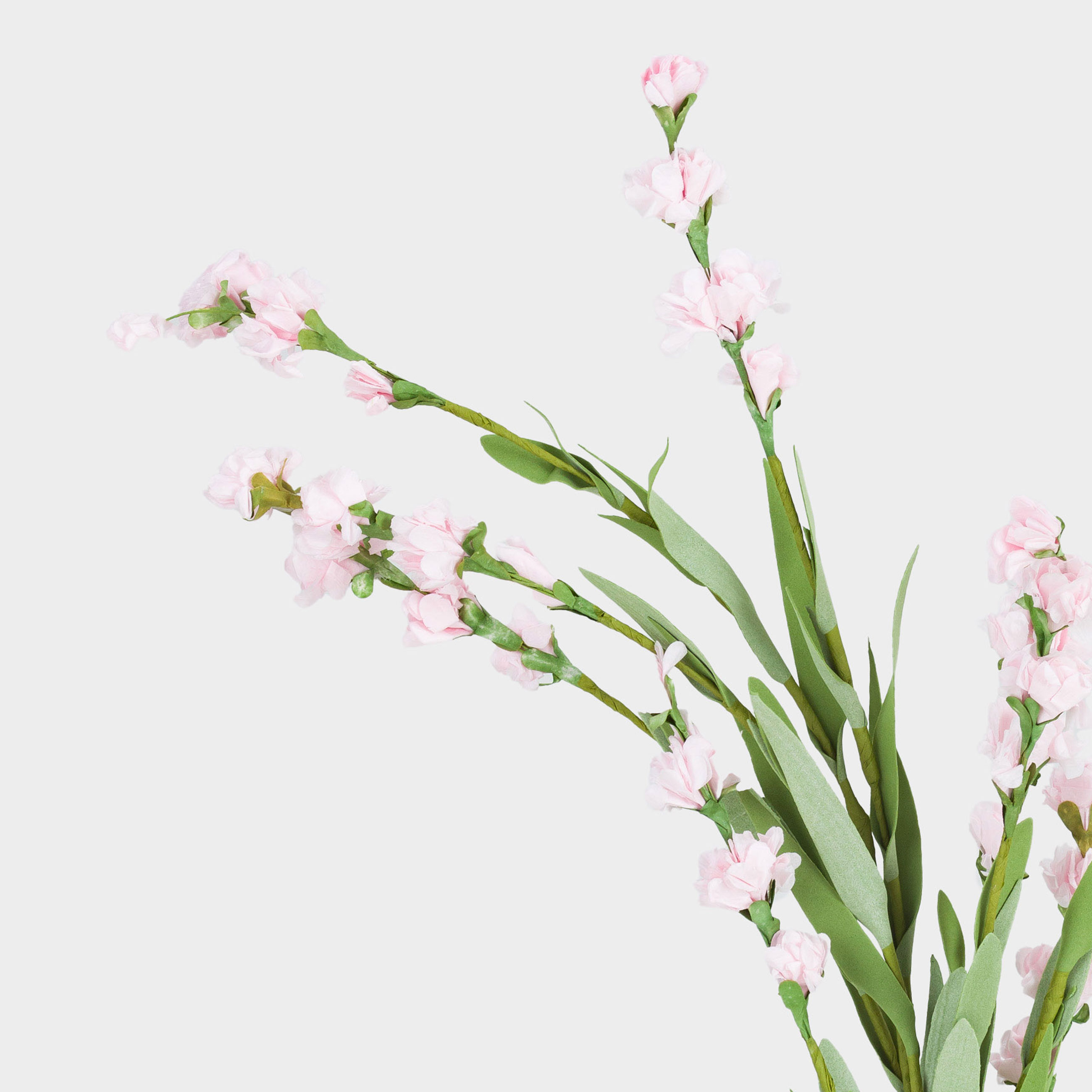 Сәндік бұтақ, 78 см, қағаз/пенопласт, Қызғылт лалагүлдері, Flower garden, image-2