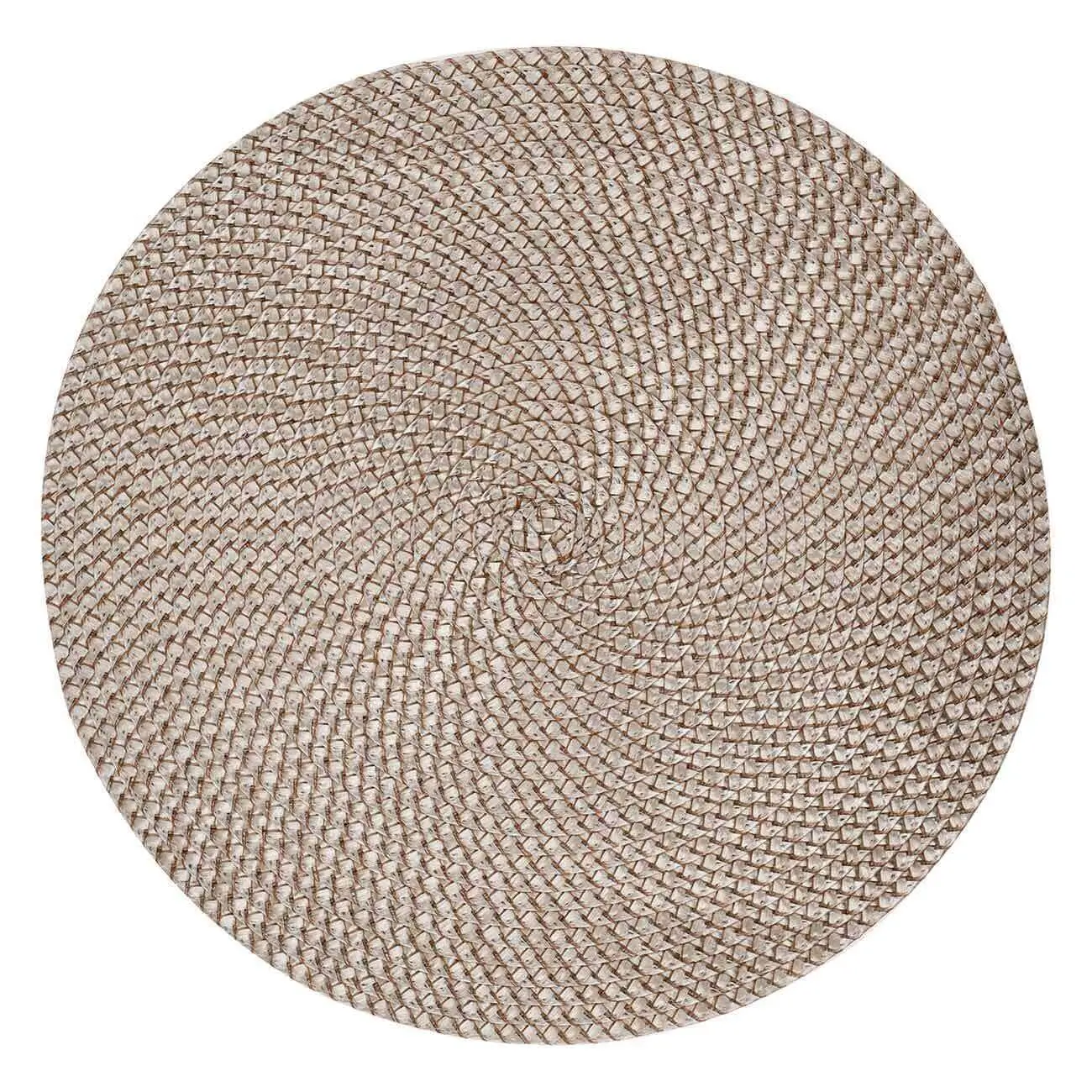 Аспап астындағы майлық, 38 см, полипропилен/ПЭТ, дөңгелек, құм, Circle Braid
