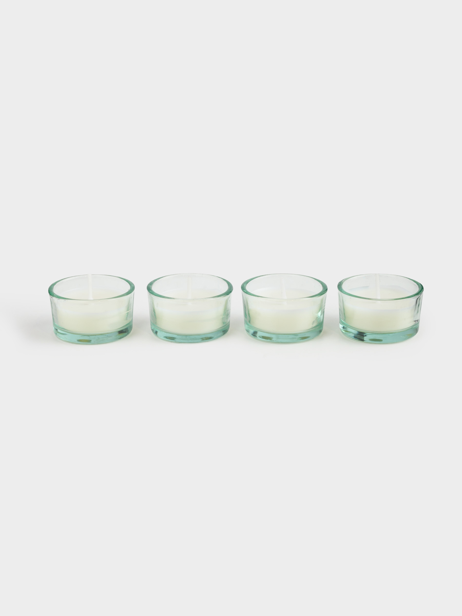 Свеча ароматическая, 5 см, 4 шт, в подсвечнике, стекло, Peony Blush, Luxury white, image-2