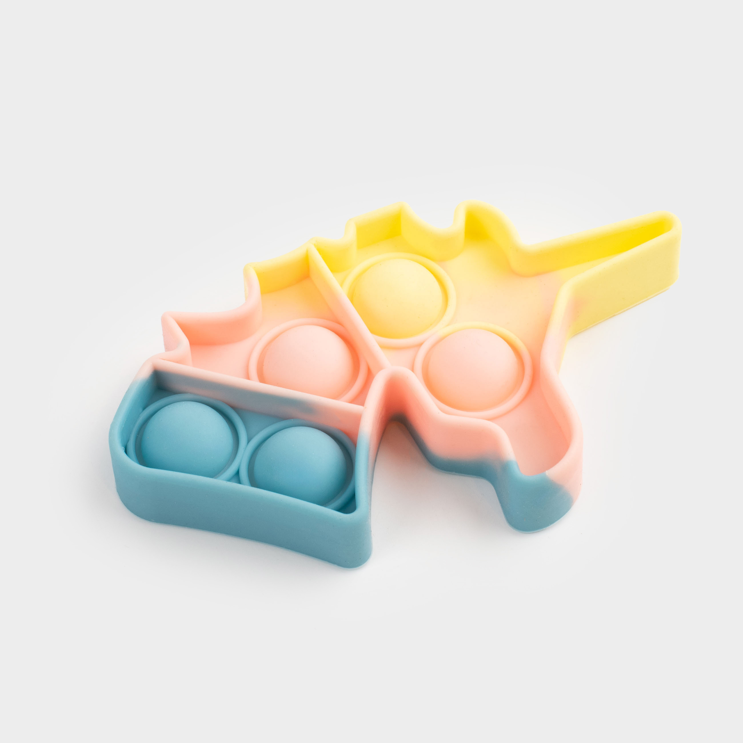 Игрушка-антистресс Pop-it, 10х6 см, силикон, цветная, Единорог, Pop-it, image-1
